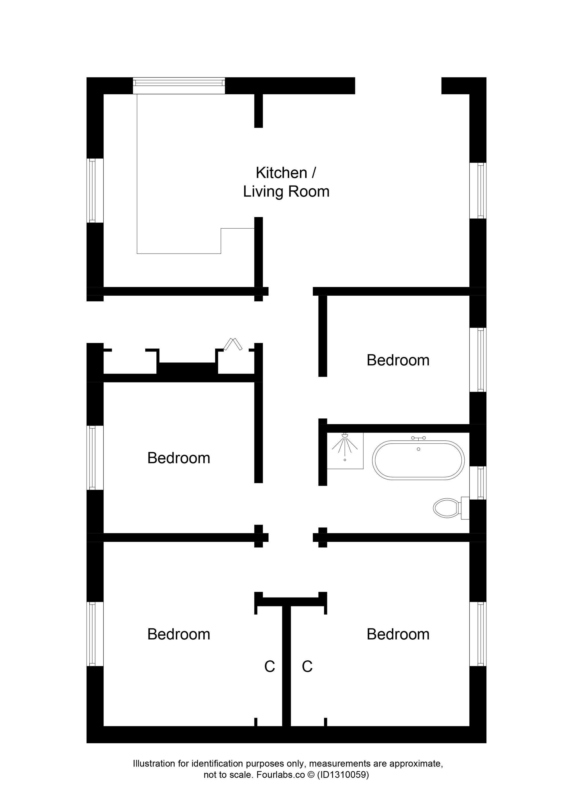 2, Camuscross, Isle Ornsay, Sleat, Isle Of Skye, IV43 8QS floorplan