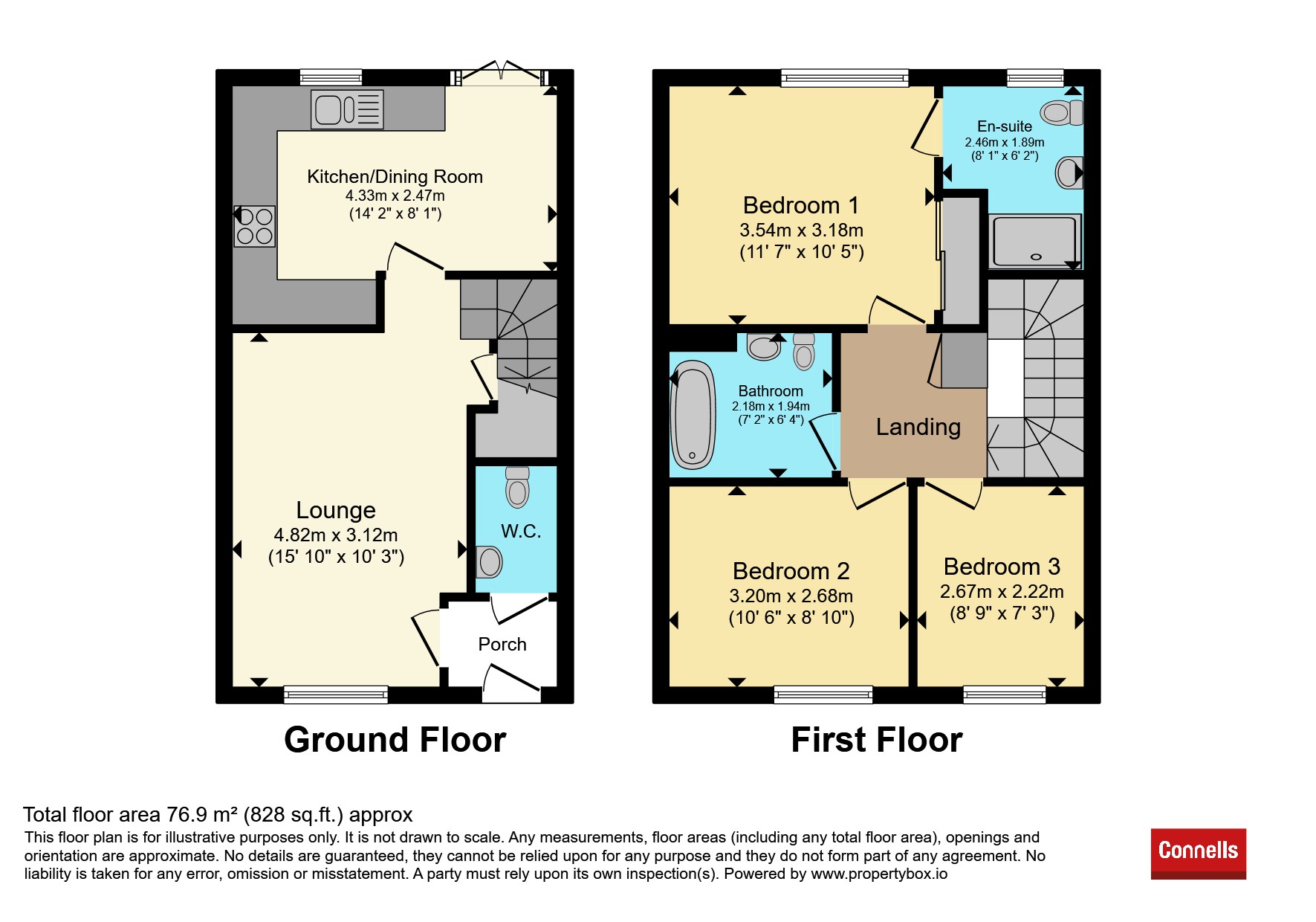 36, Foxglove Close, Newton Abbot floorplan