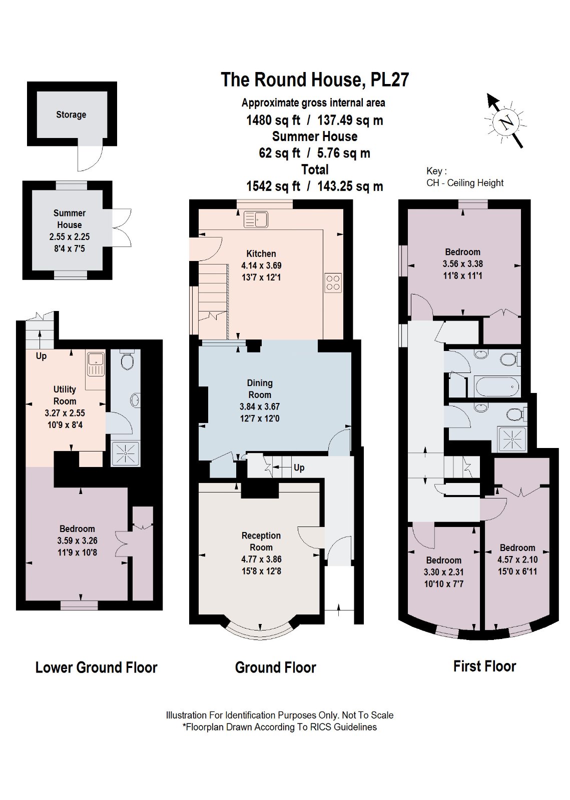 The Round House,, Rock, Cornwall floorplan