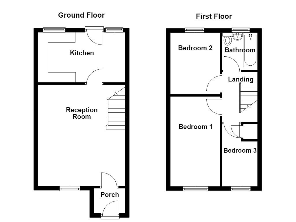 Brooks End, Rochdale floorplan