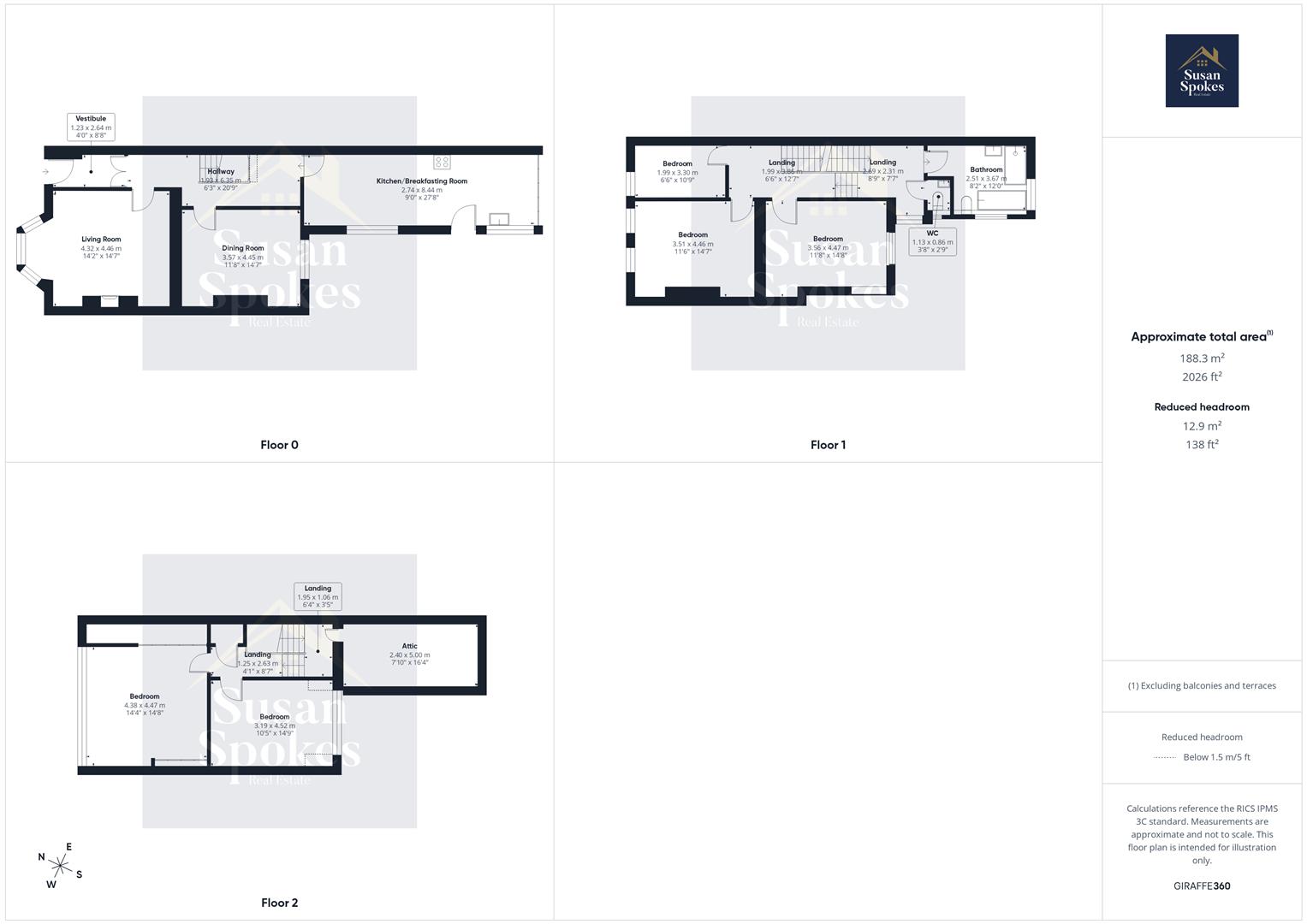 4, Mowbray Road, South Shields floorplan
