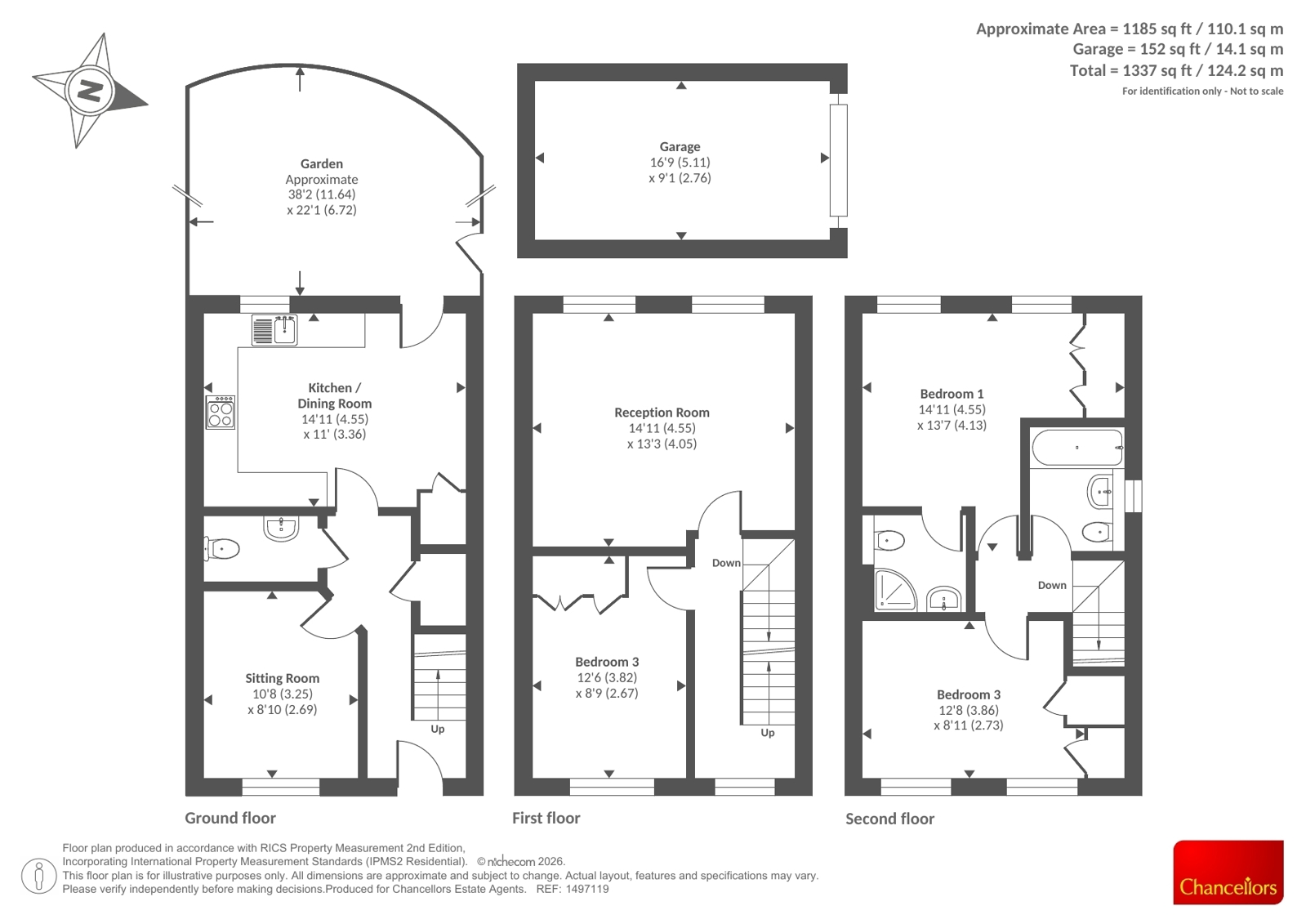 53, Sir Henry Jake Close, Banbury floorplan