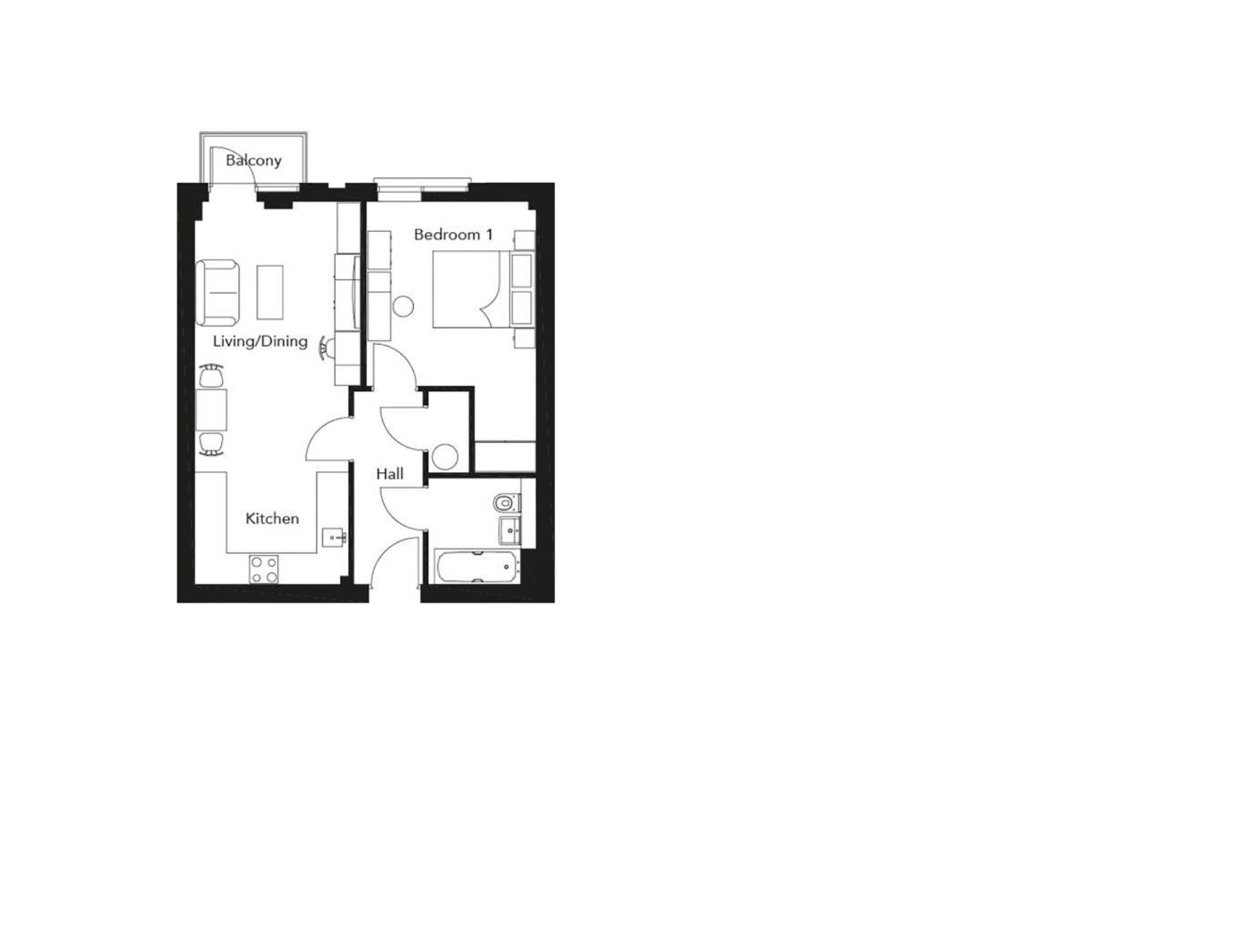 48 Franklin Court, Brook Road, Borehamwood floorplan