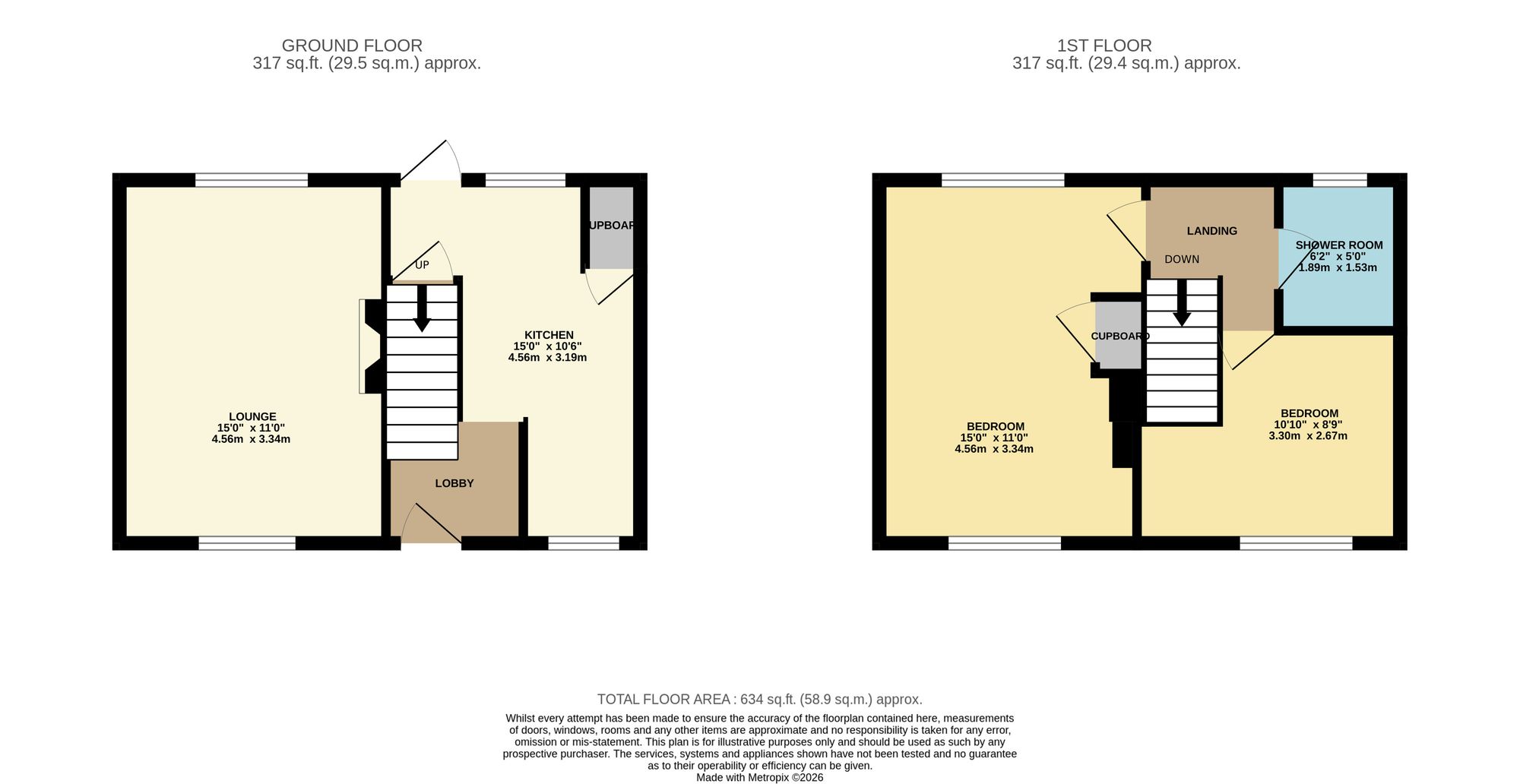56 Hazelwood Road, Wigston floorplan