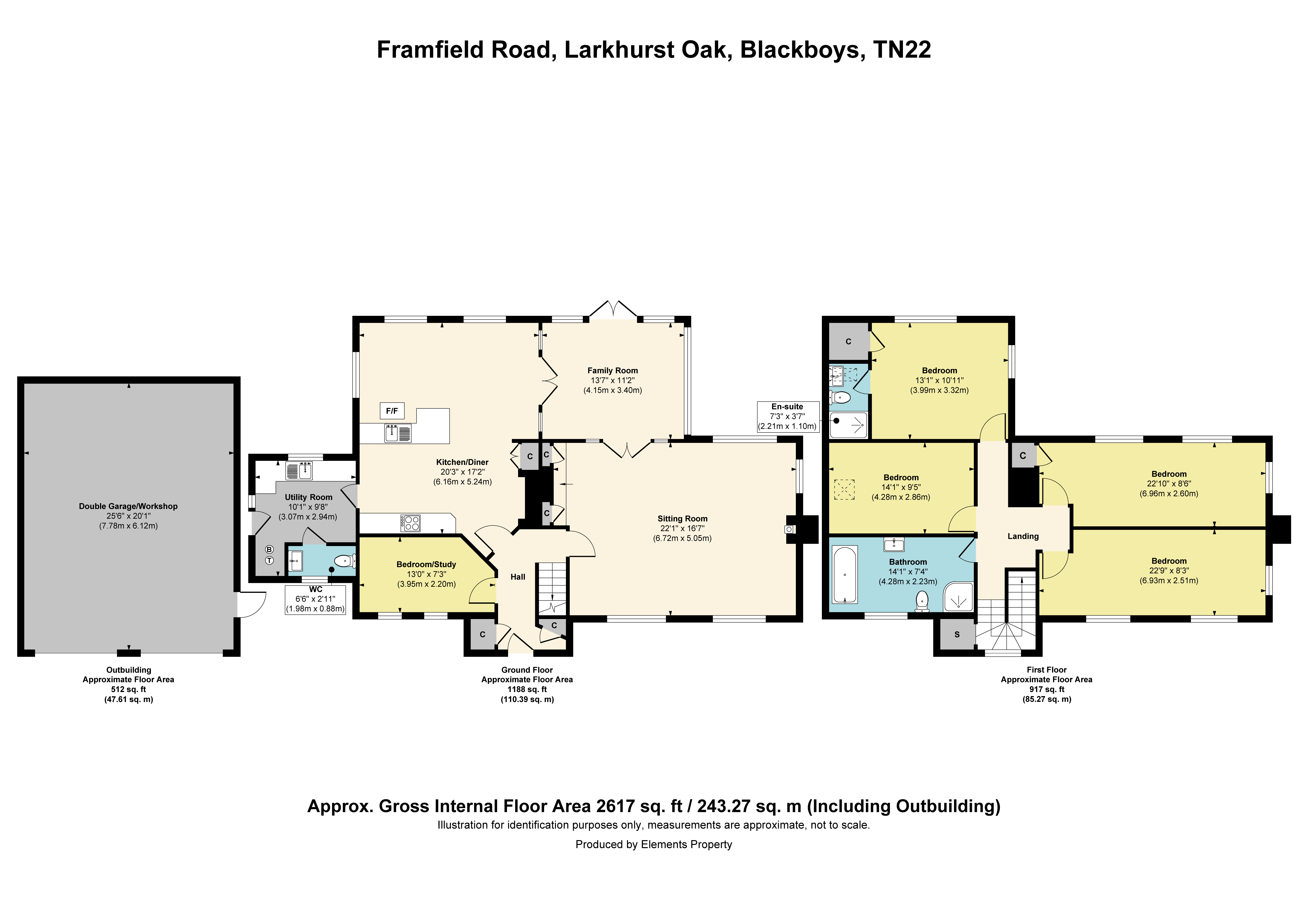 Rathgael,, Framfield Road, Blackboys floorplan