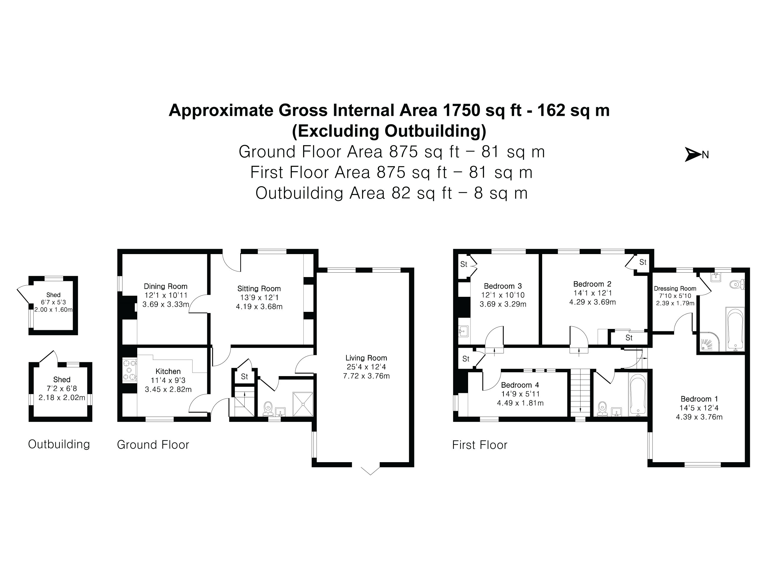 Fern Cottage, 7, High Street, Abingdon floorplan