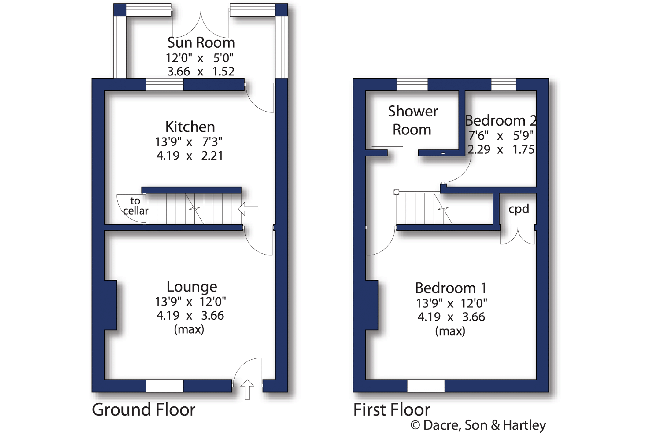 14, Springfield Place, West Yorkshire floorplan