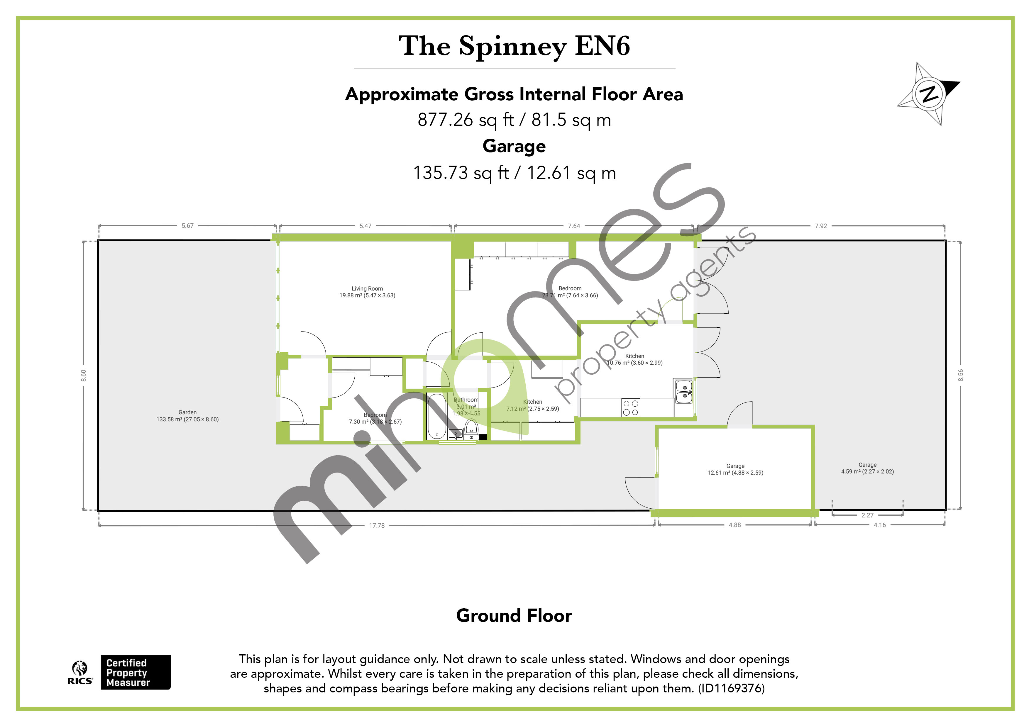 7, The Spinney, Potters Bar floorplan