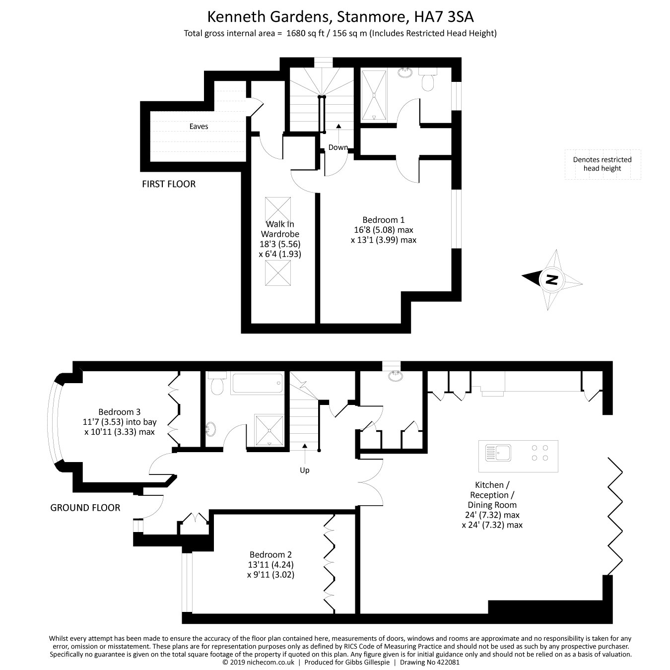 3 Bedrooms Detached bungalow for sale in Kenneth Gardens, Stanmore, Middlesex HA7