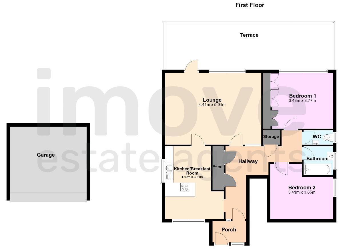 1 Wellswood Heights, Torquay floorplan