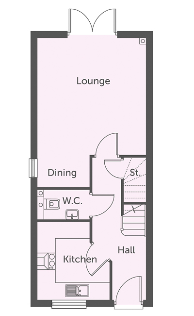 3 Bedrooms Semi-detached house for sale in Lockside, Littleborough OL15