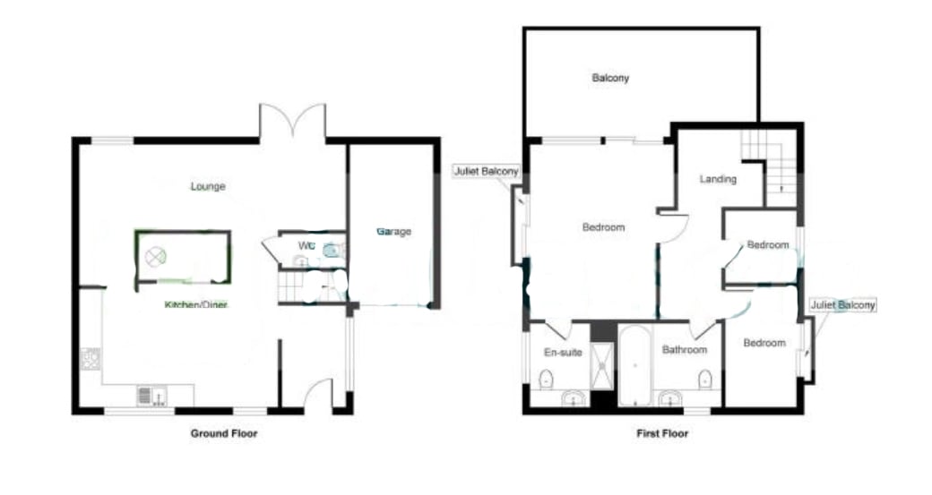 10, Penn Street, St Austell floorplan