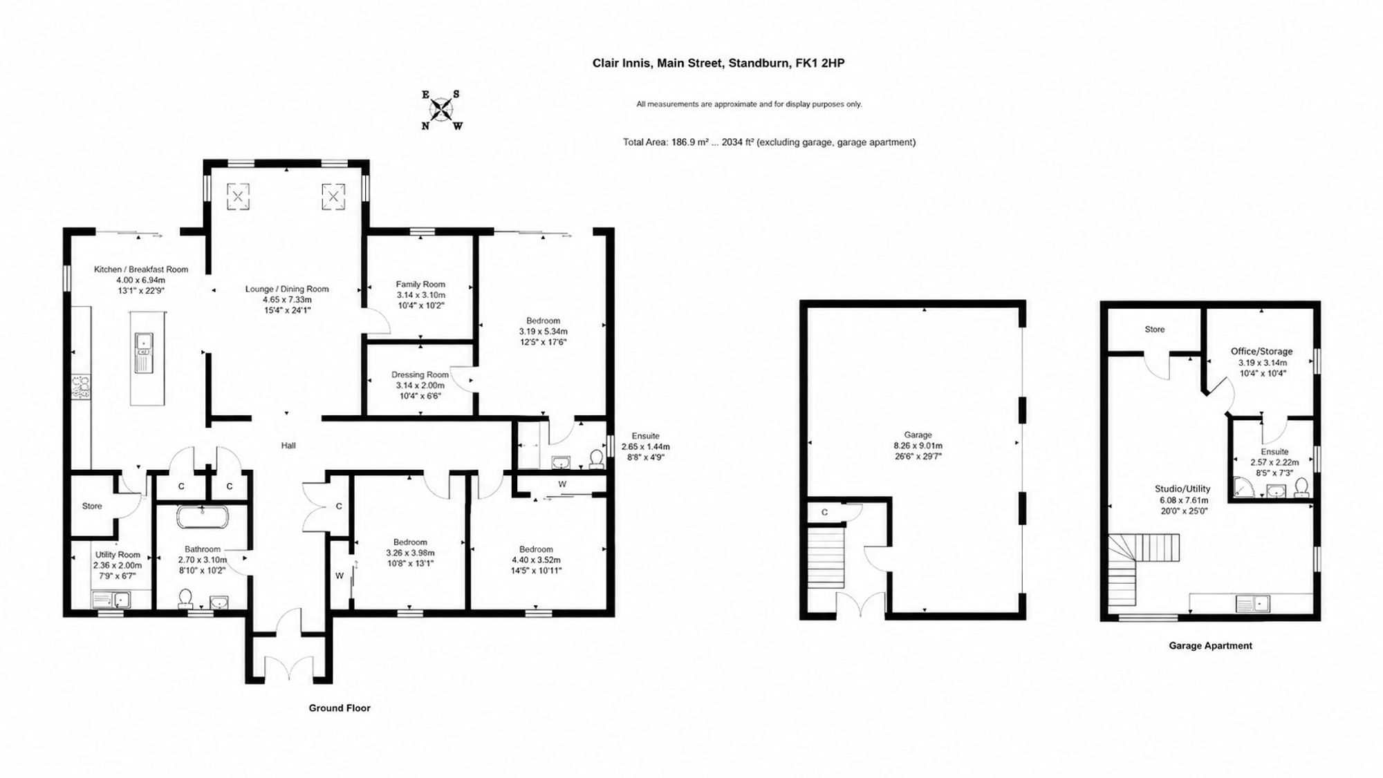 Clar Innis Main Street, Falkirk floorplan