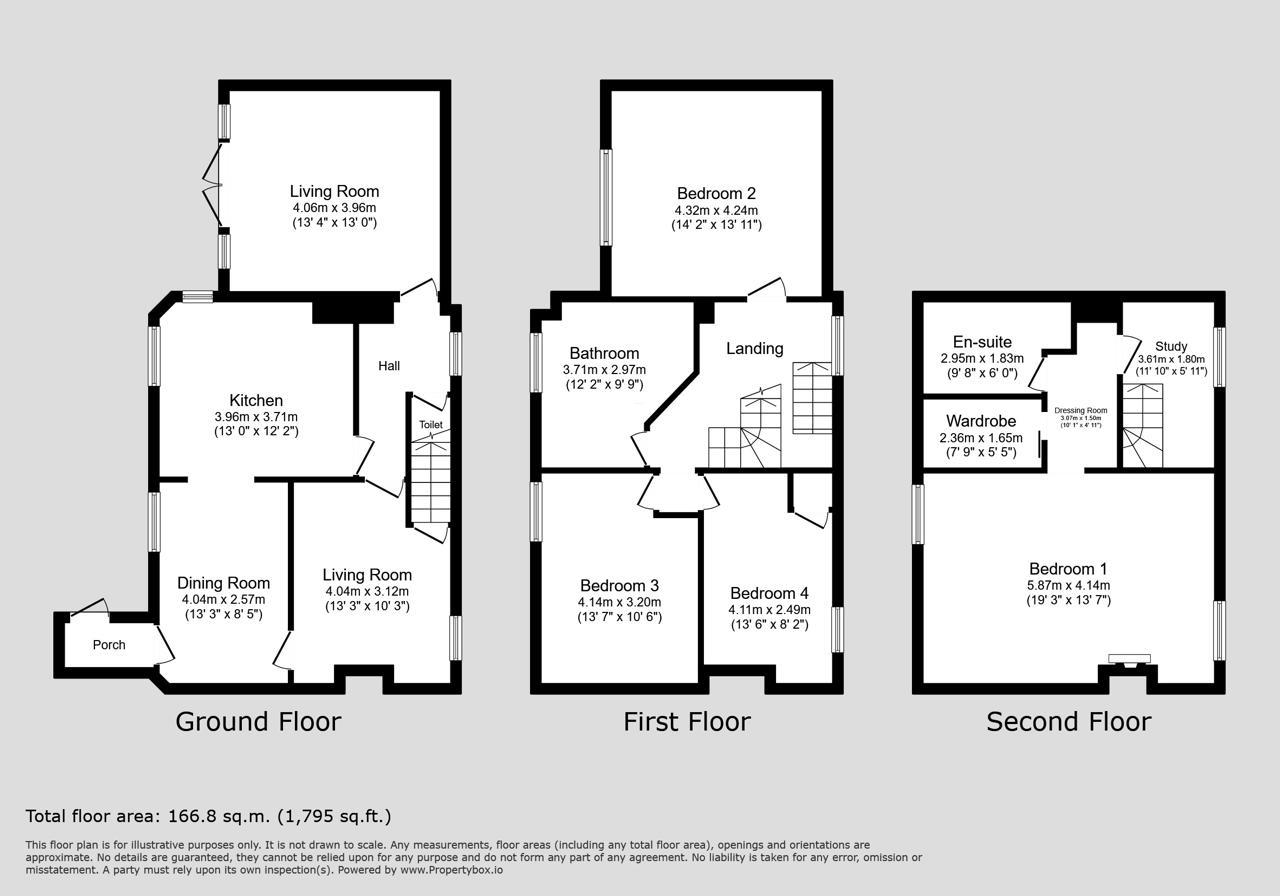 31, London Road, Kegworth floorplan
