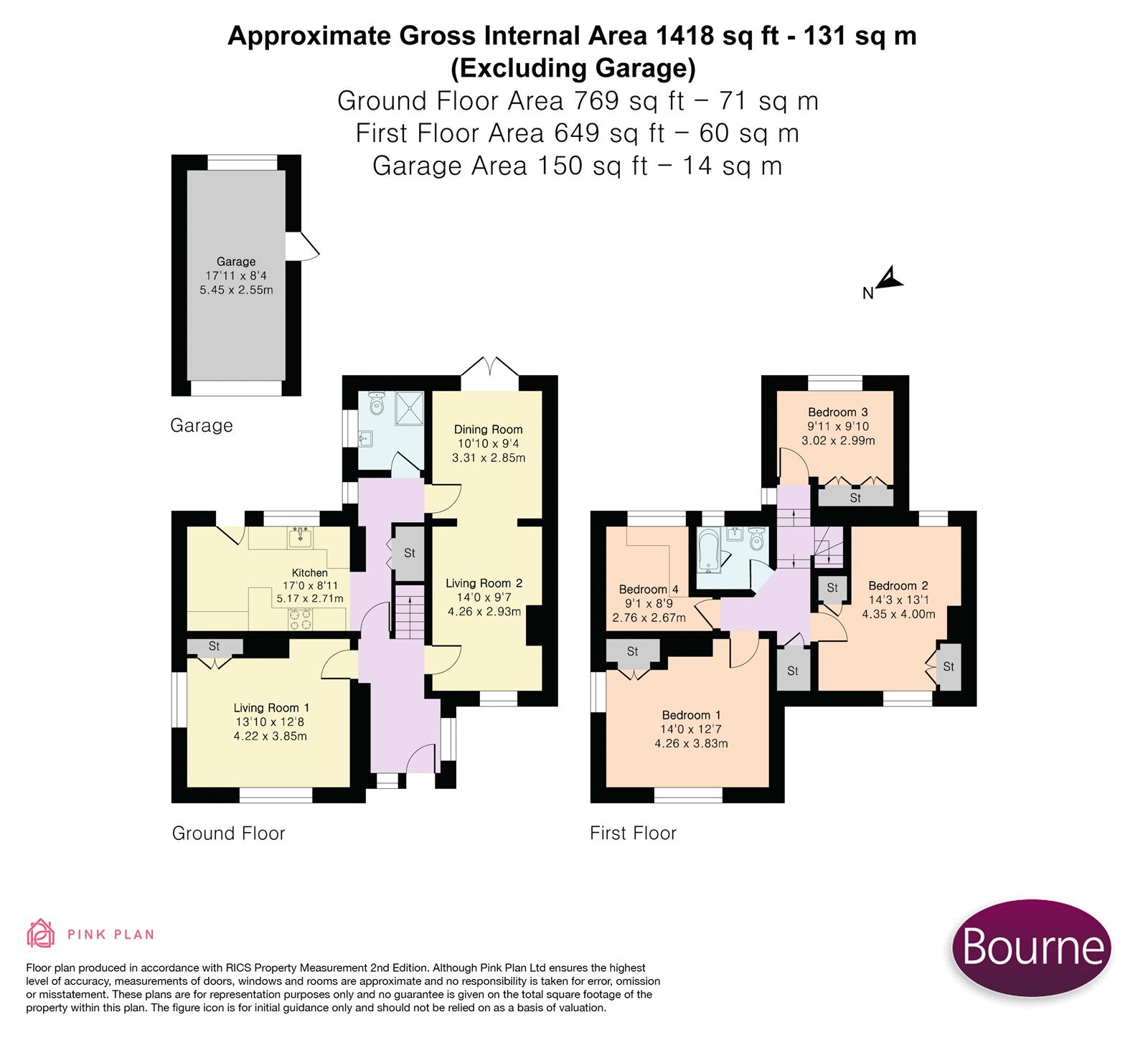 4, Wilderness Road, Guildford floorplan