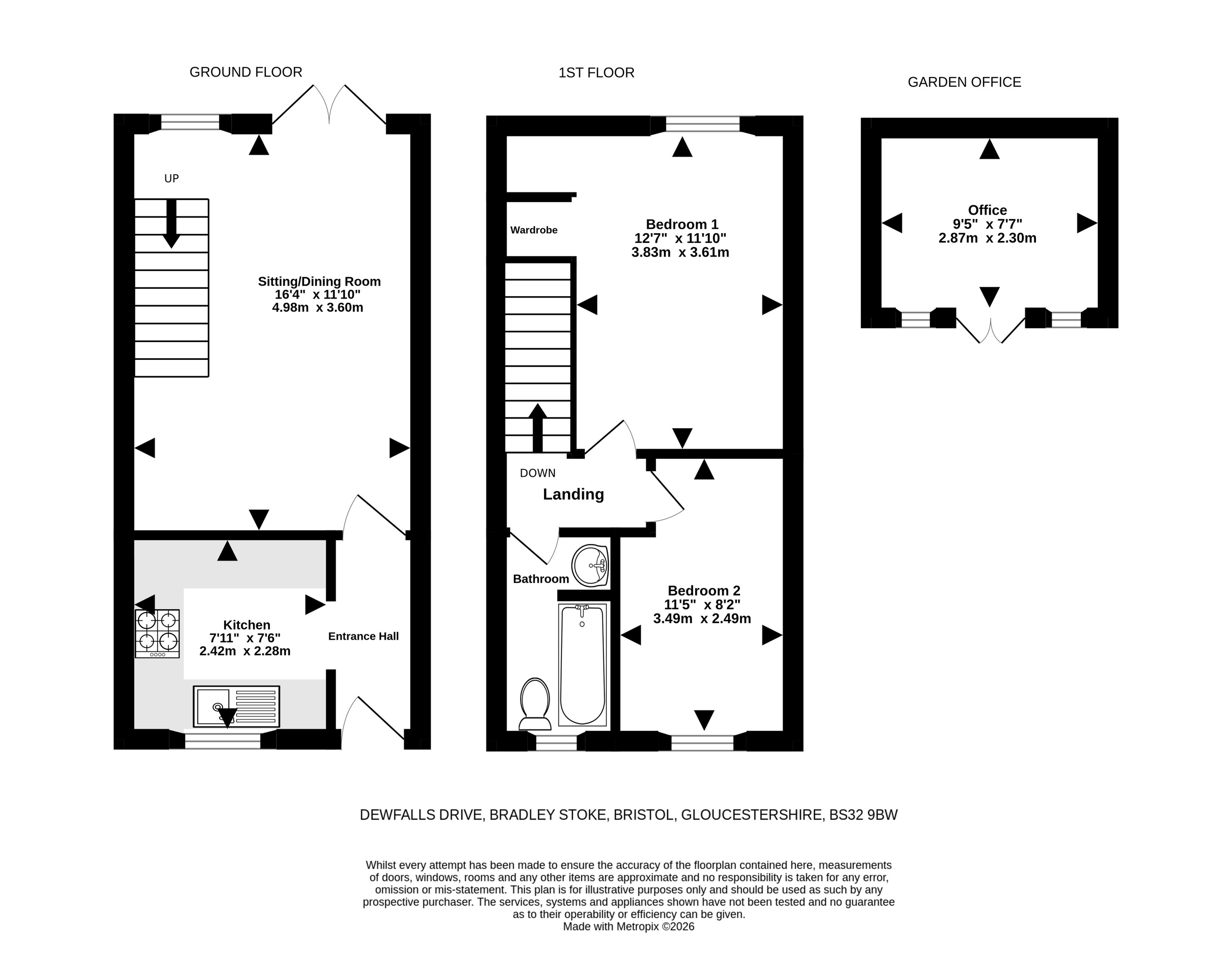 147 Dewfalls Drive, Bristol floorplan