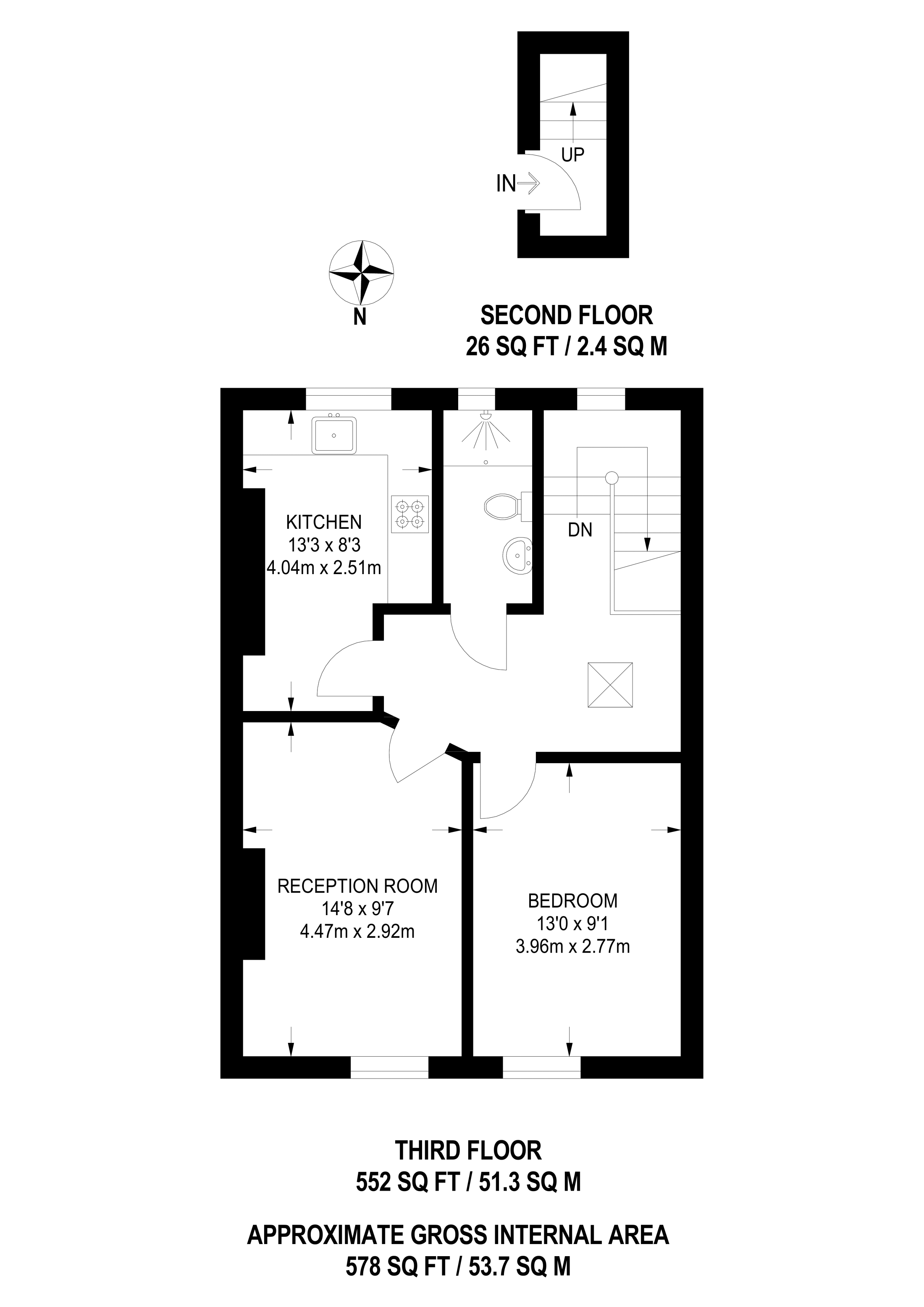 1 Bedrooms Flat for sale in The Vale, Acton W3