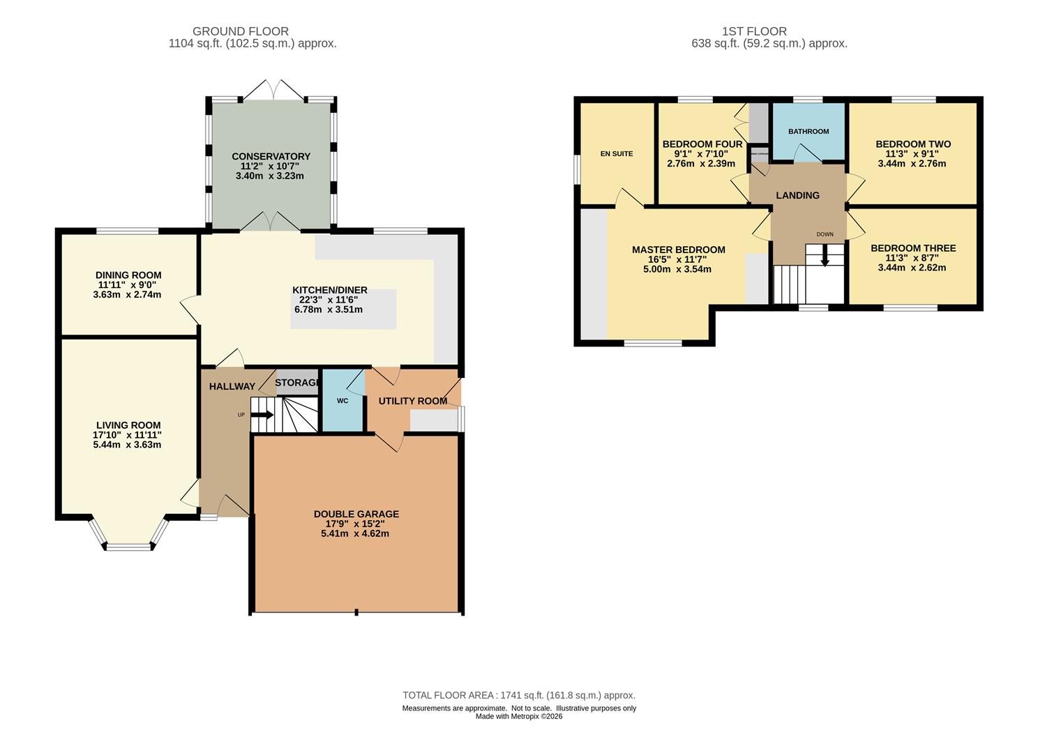 12, Kingsbury Drive, Wilmslow floorplan