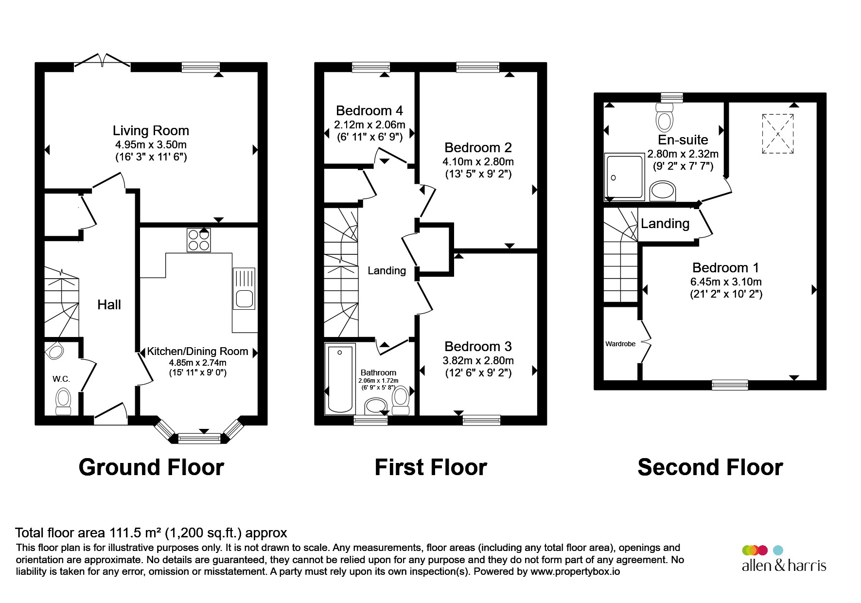 1, Middlewood Close, Bath floorplan