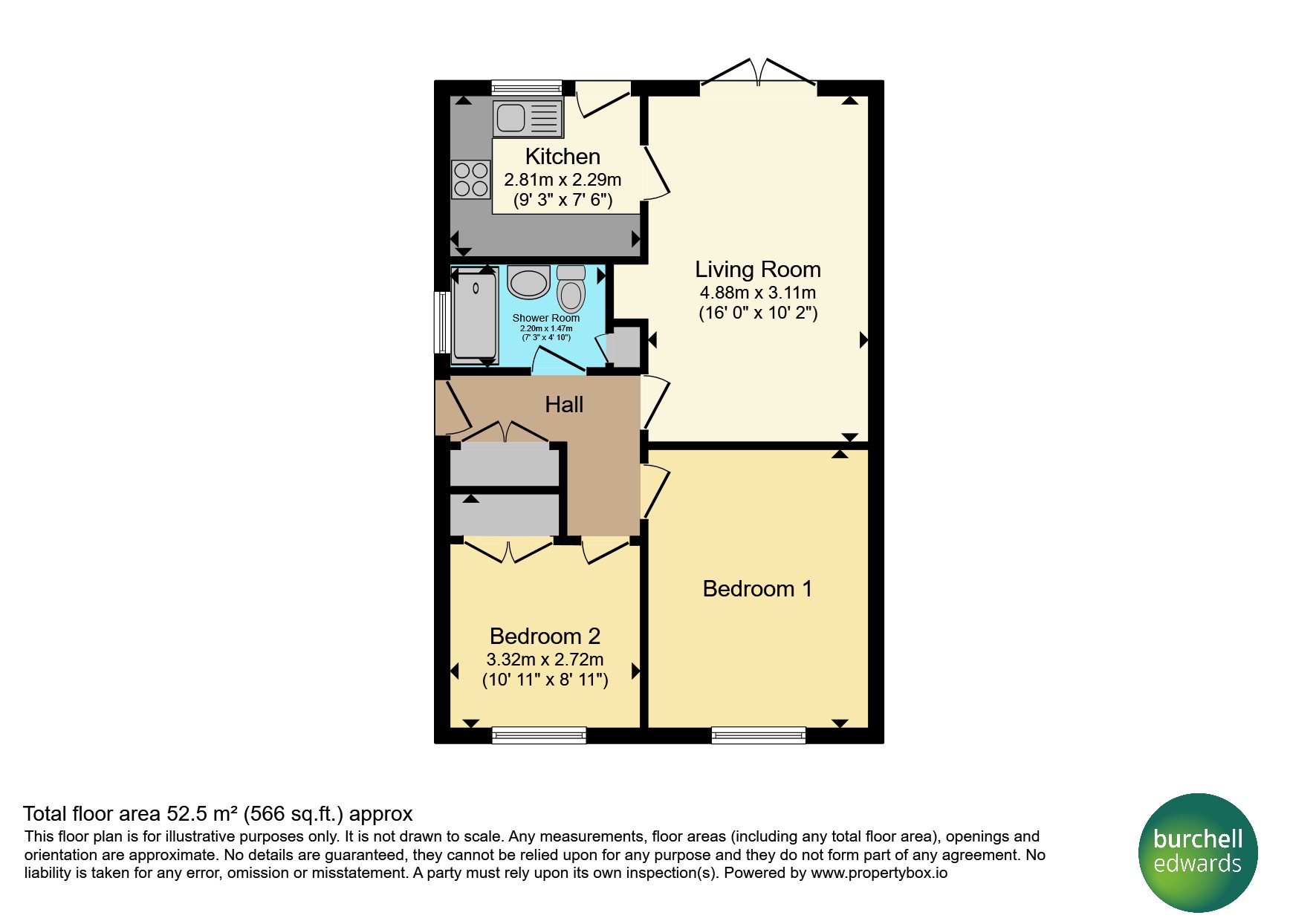 2, Leche Croft, Belper floorplan