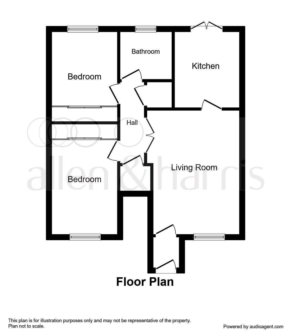 2 Bedrooms Flat for sale in Inverewe Gardens, Thornliebank, Glasgow G46