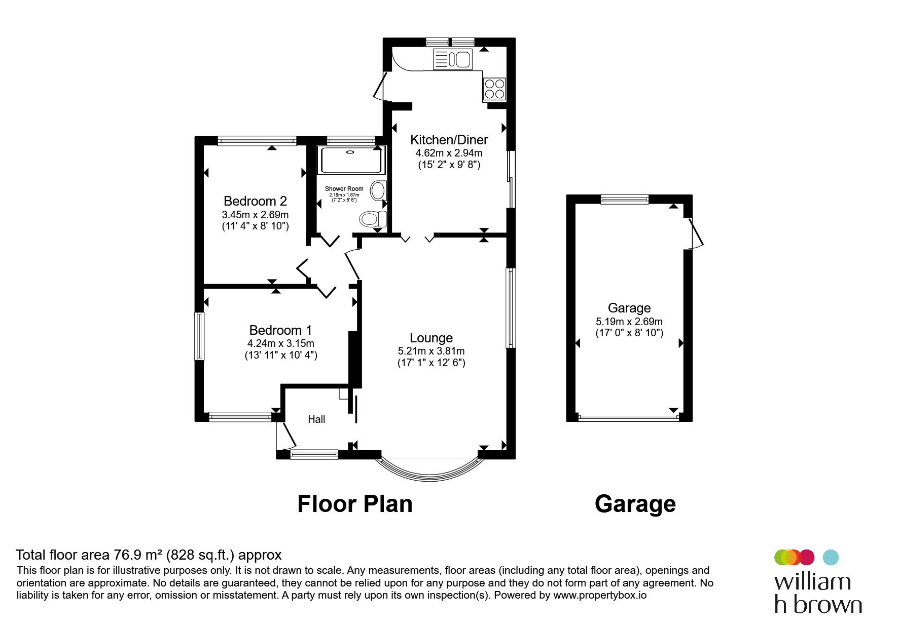 3, The Gap, Lowestoft floorplan
