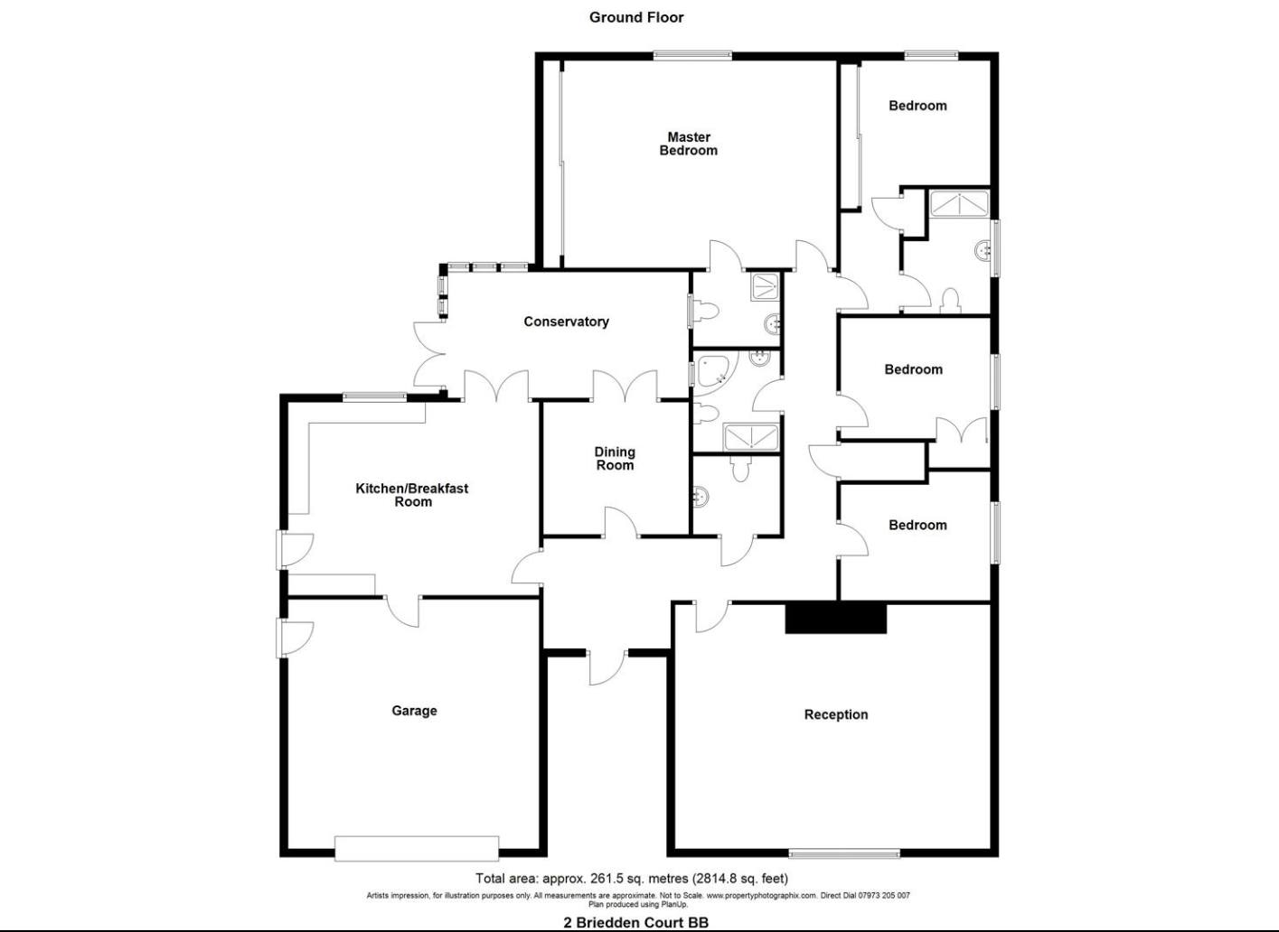 2, Breidden Court, Llanymynech floorplan