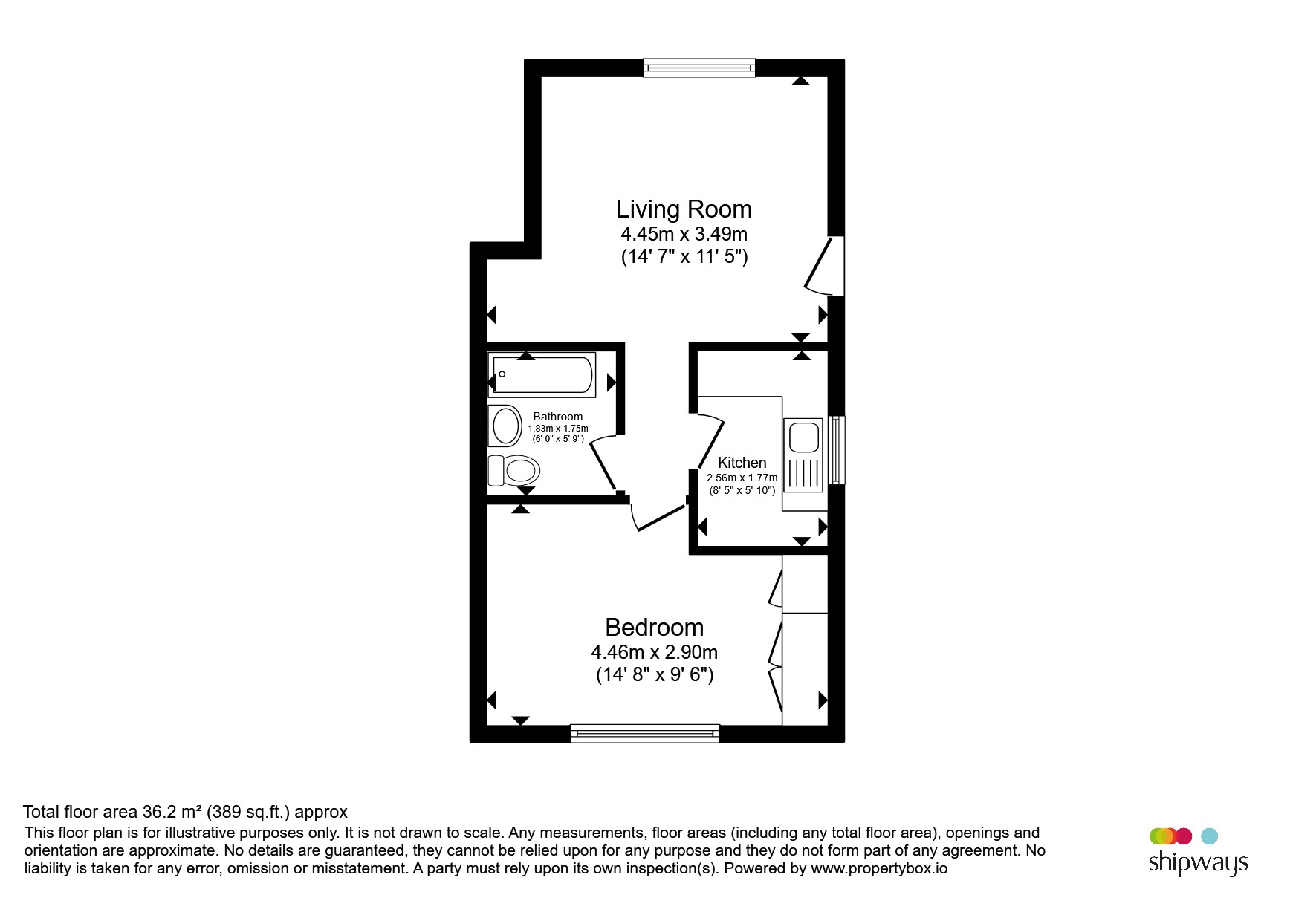 1, Blakebrook Gardens, Kidderminster floorplan