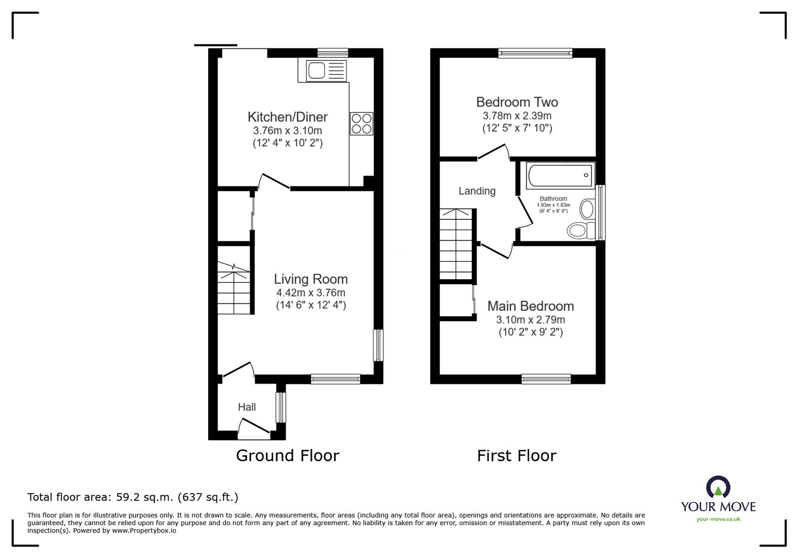 29, Thistle Road, Derbyshire floorplan