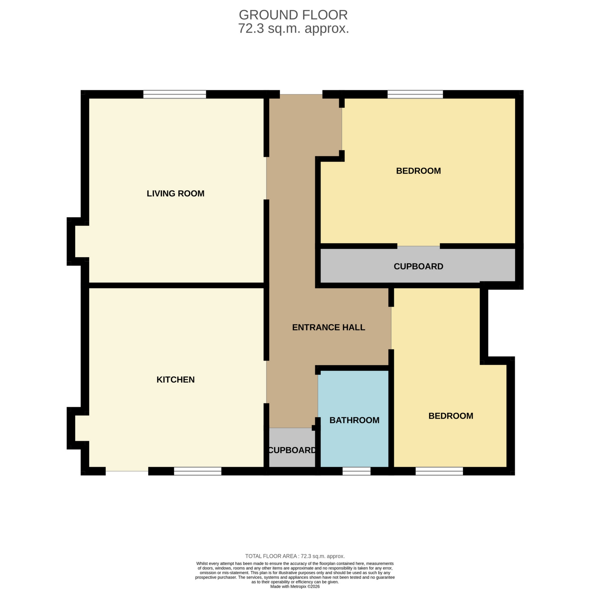 5, Shorehead, Cupar floorplan