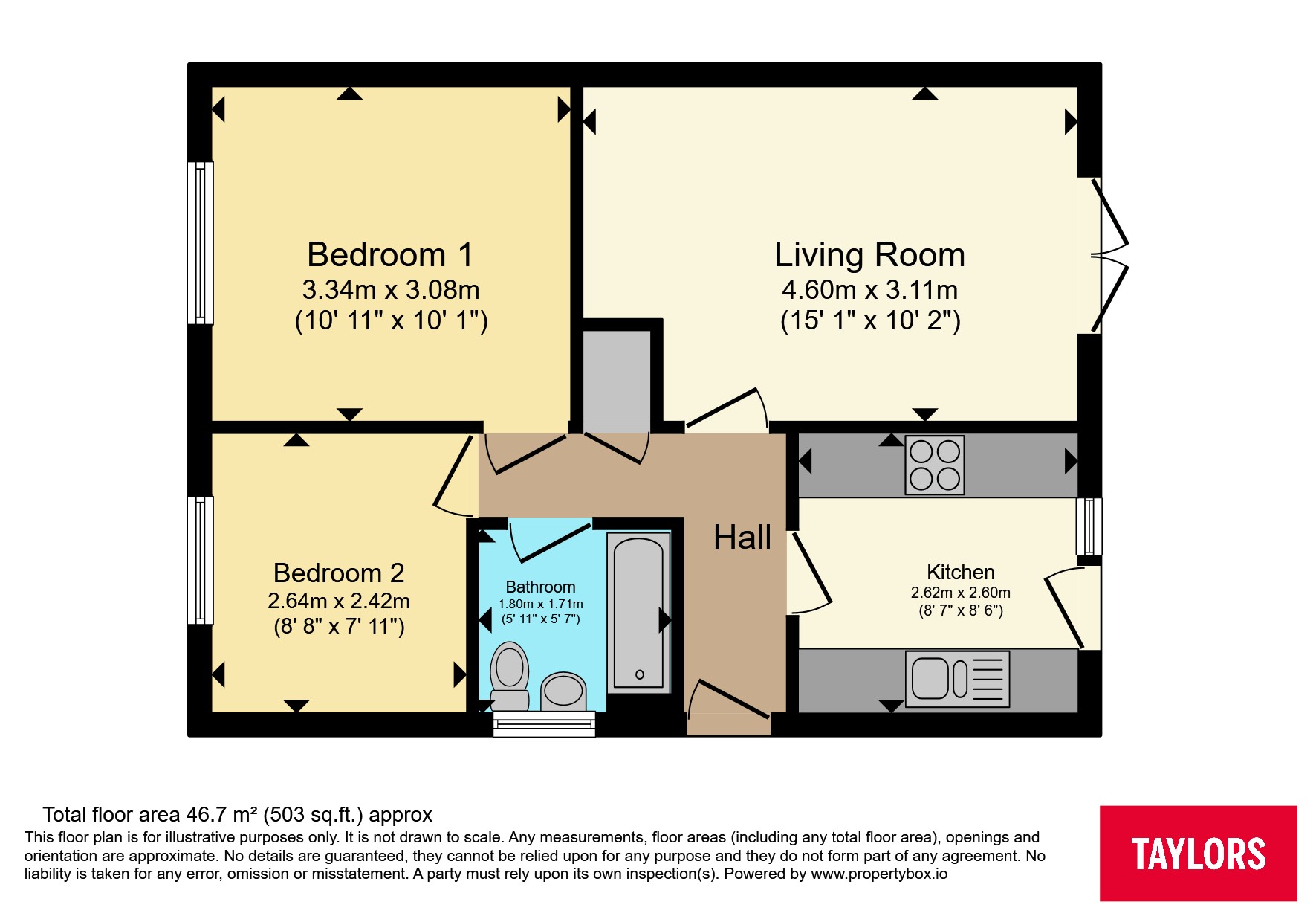 4, Shaw Close, Oxfordshire floorplan