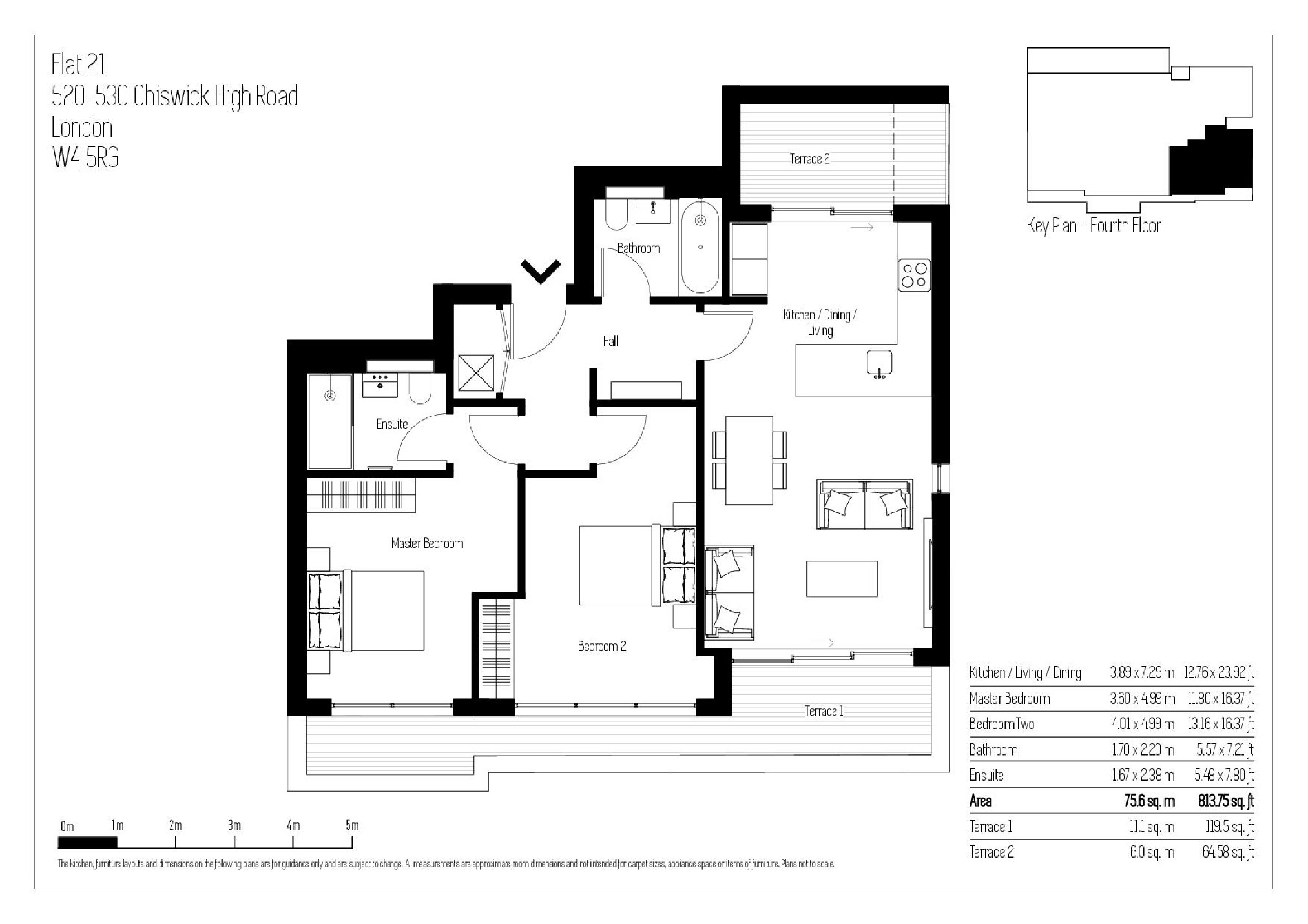 Chiswick High Road, London W4, 2 bedroom flat for sale 63789023