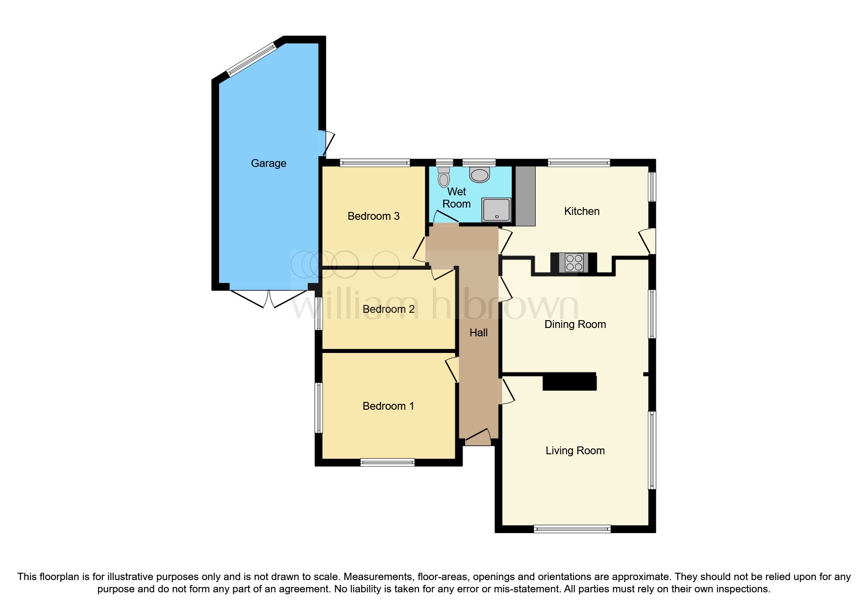 Pitfield Road, Carlton, Wakefield WF3, 3 bedroom detached bungalow for