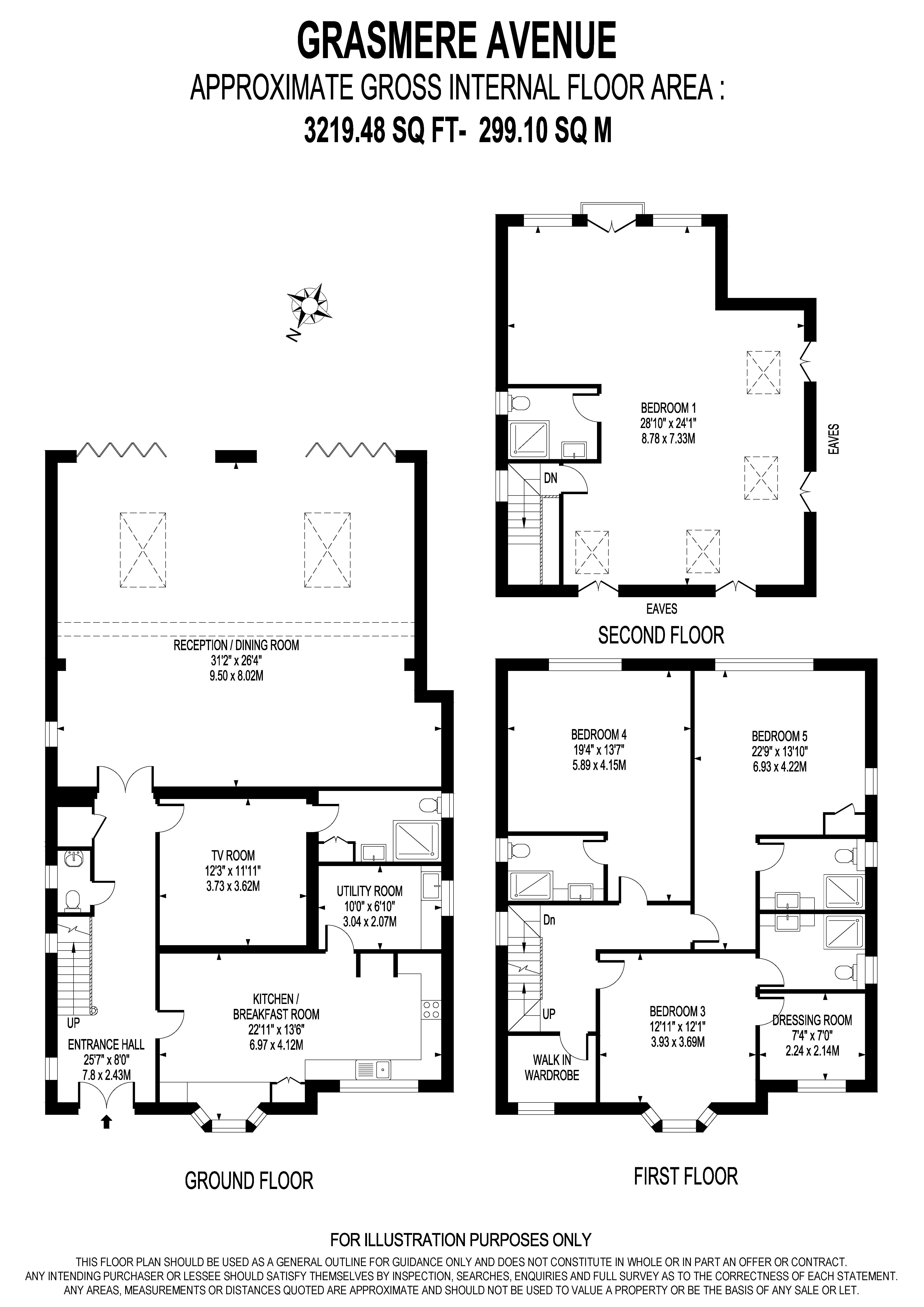7, Grasmere Avenue, London floorplan