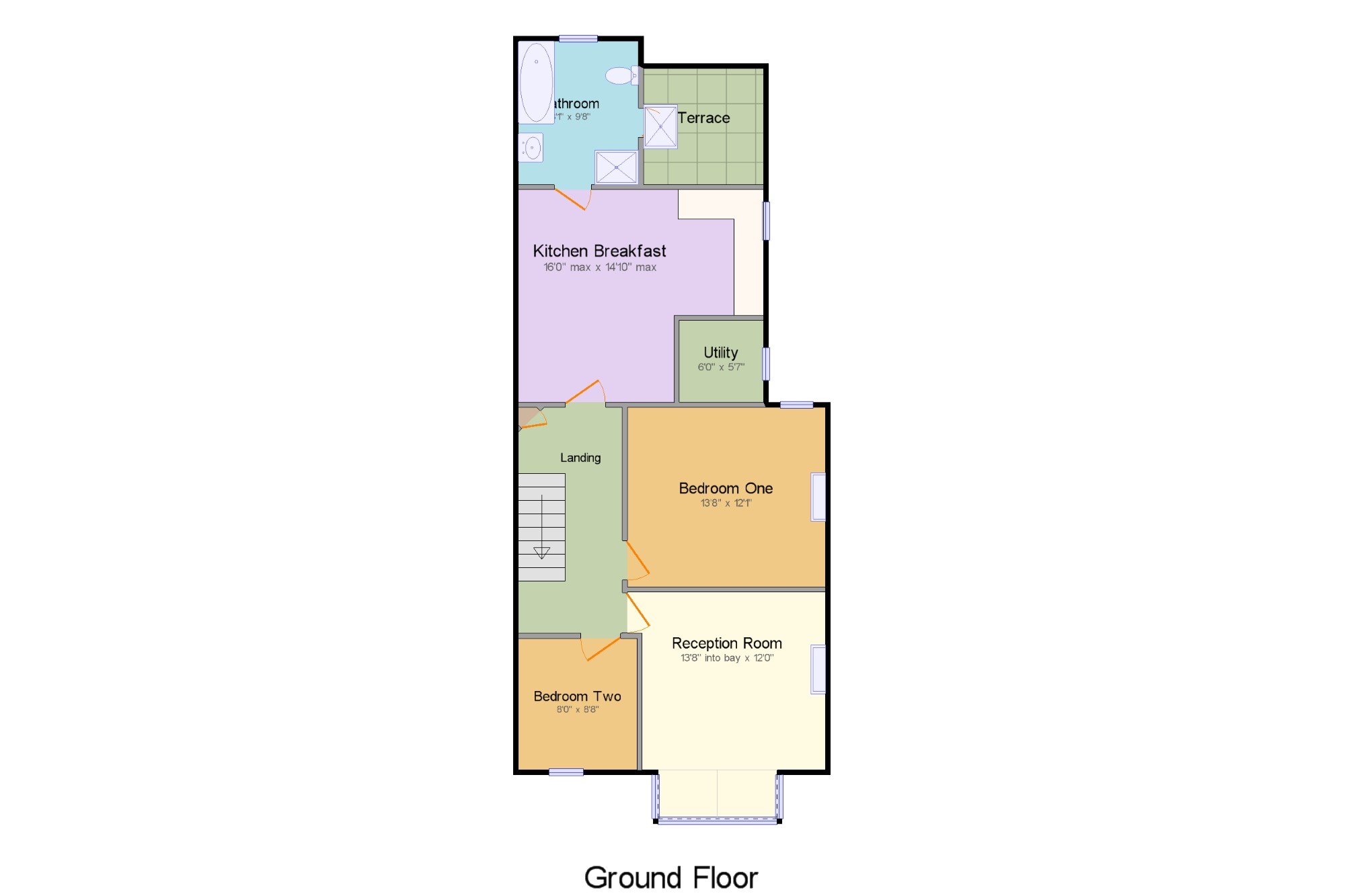 2 Bedrooms Maisonette for sale in Kelling Gardens, ., Croydon, Surrey CR0