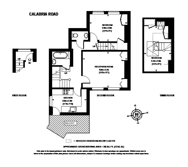 2 Bedrooms Flat to rent in Calabria Road, London N5