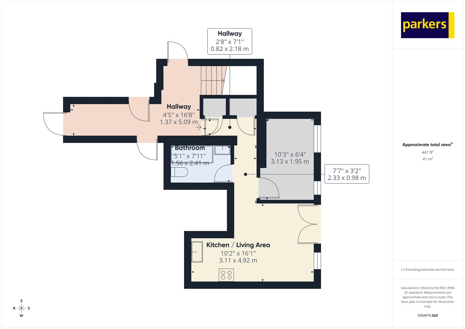 Flat 3,, Warwick House, Reading floorplan