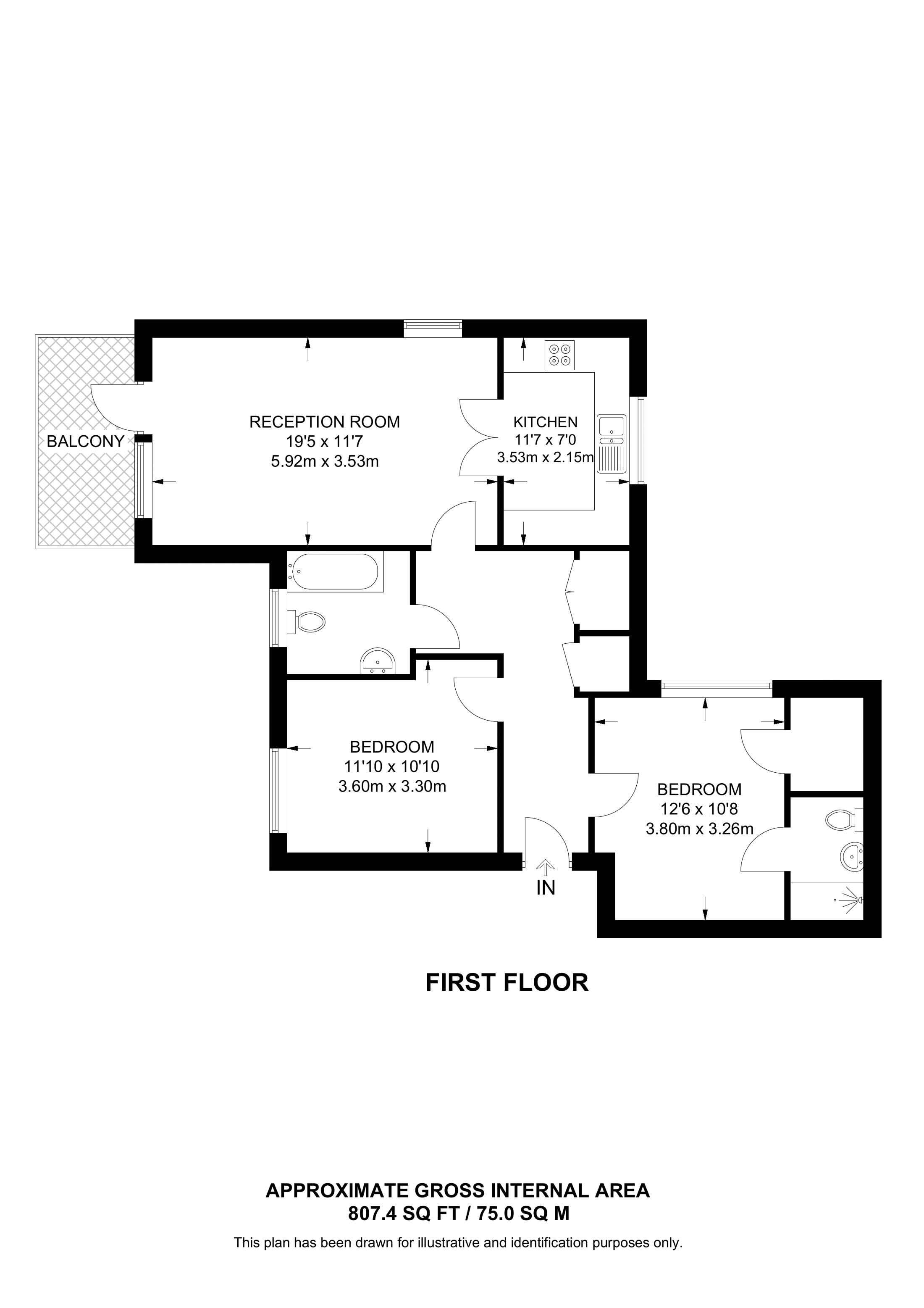 Osprey Lane, South Harrow floorplan