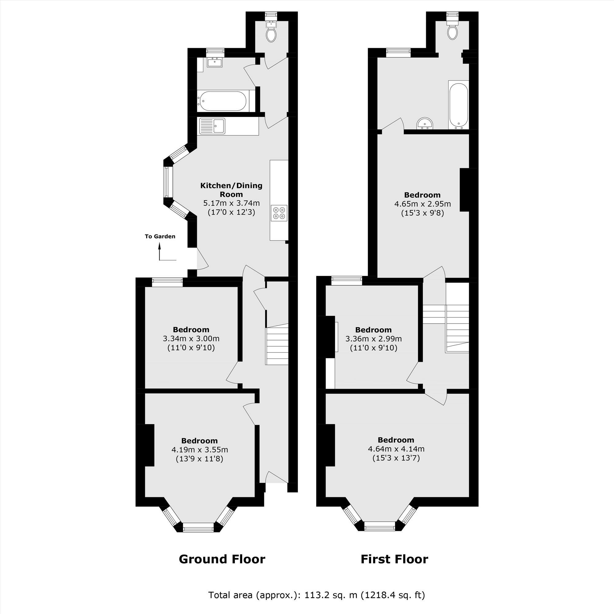 26, Ethnard Road, London floorplan