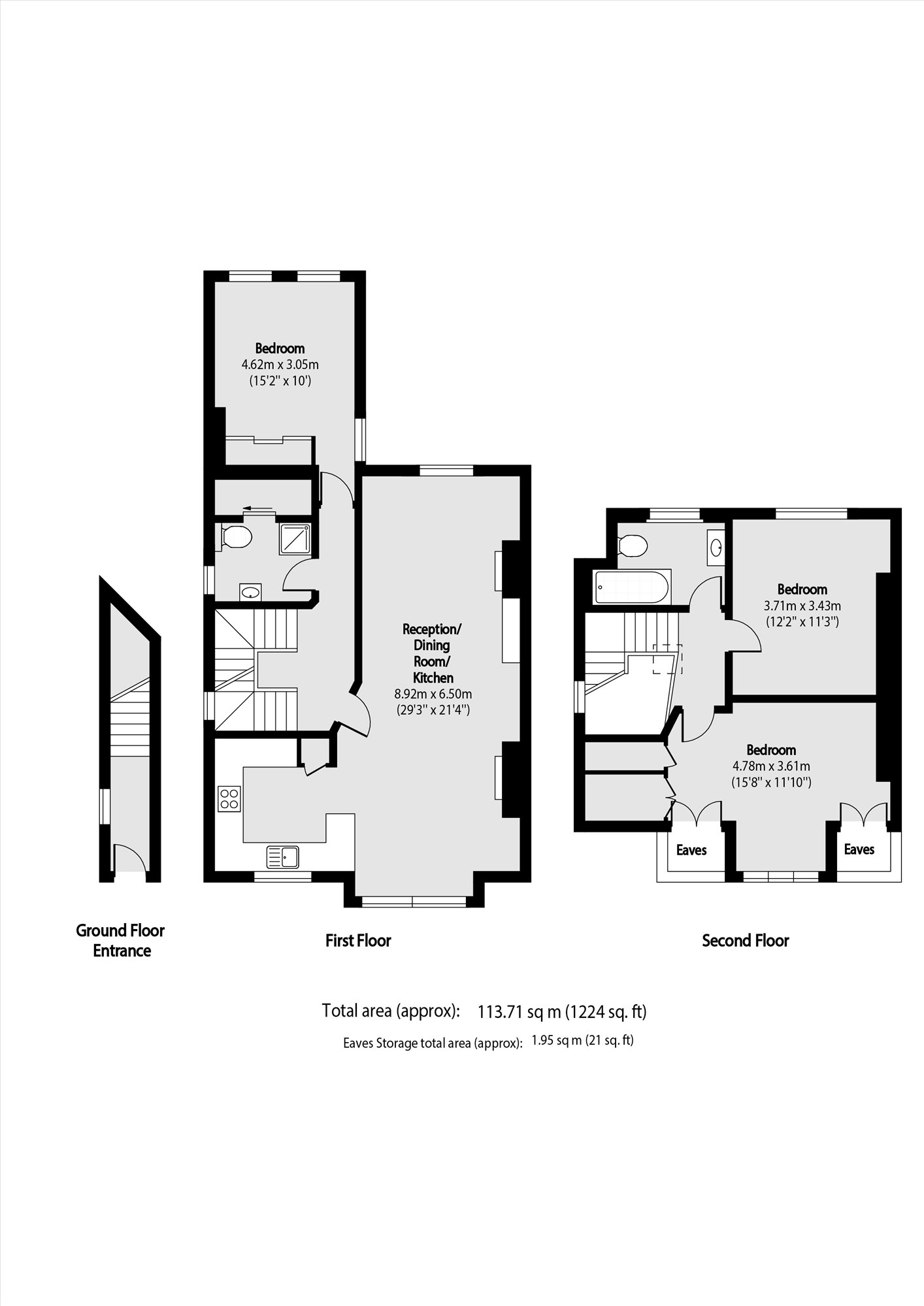 Gainsborough Road, London floorplan