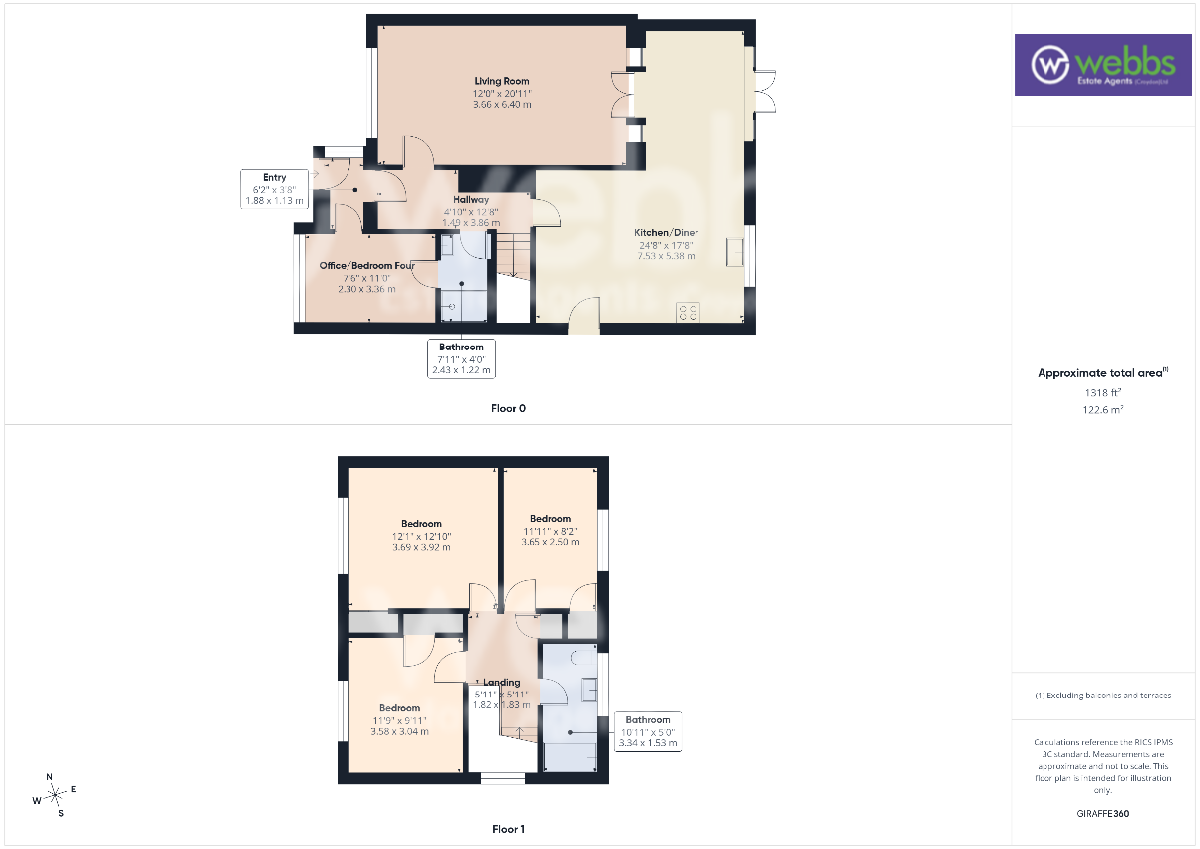 87 Falconwood Road, Croydon floorplan