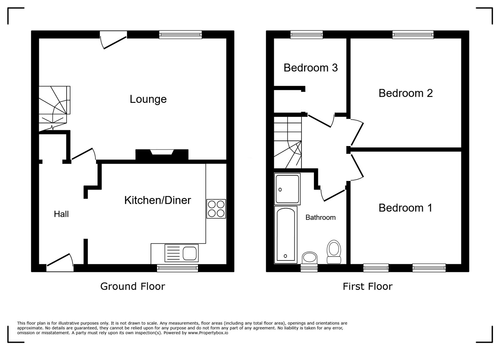 39, Godsey Crescent, Peterborough floorplan
