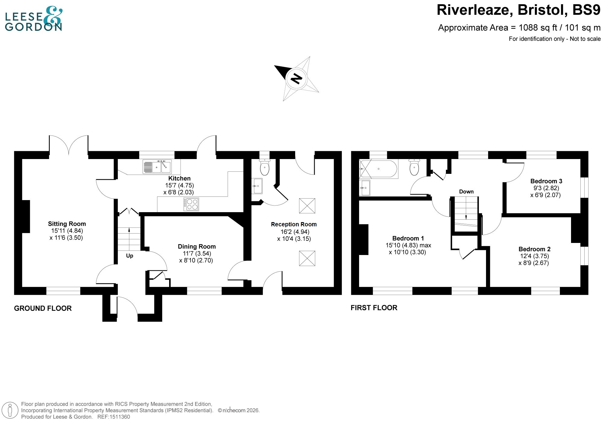 7 Riverleaze, Bristol floorplan