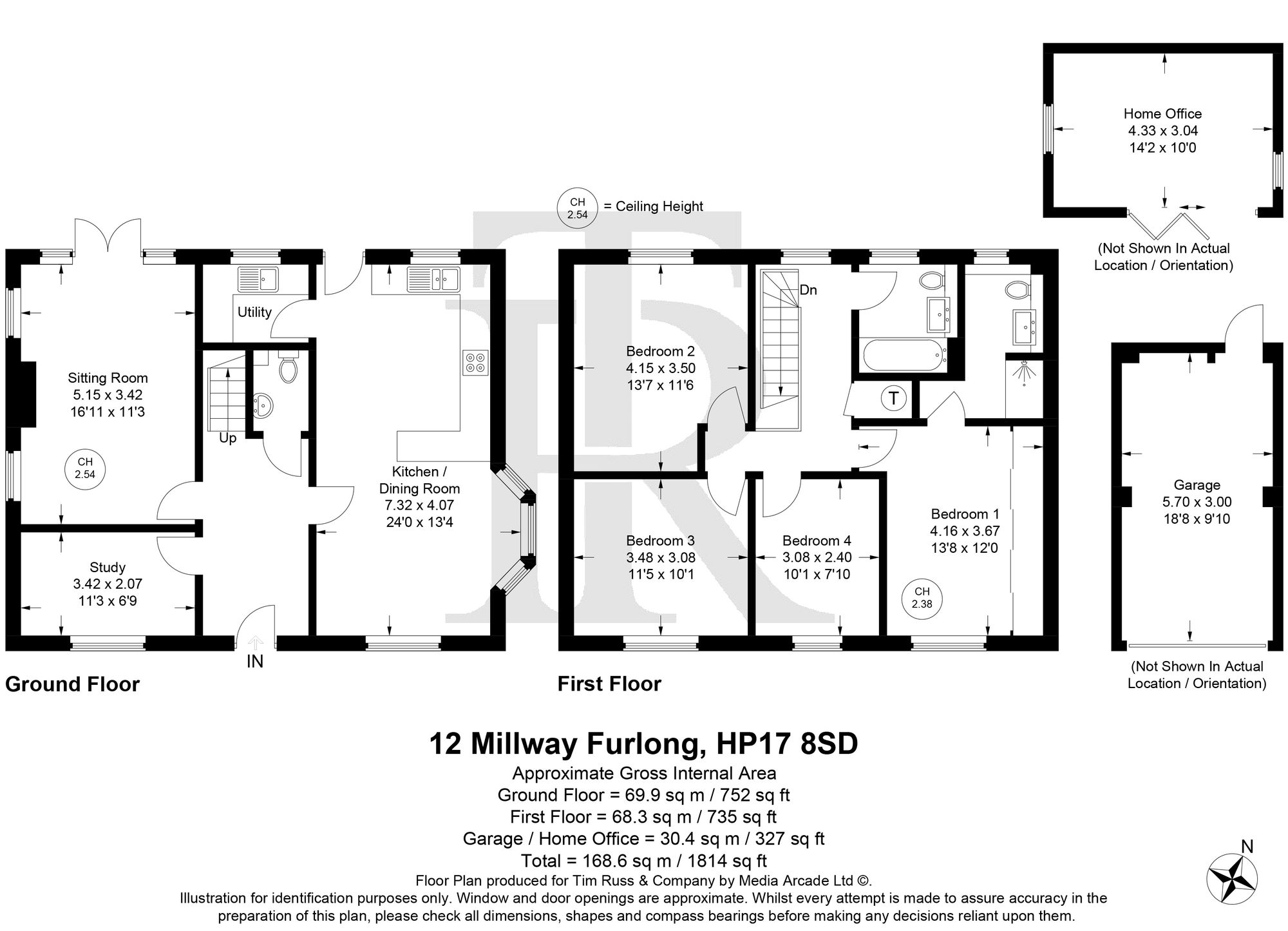 12 Millway Furlong, Aylesbury floorplan