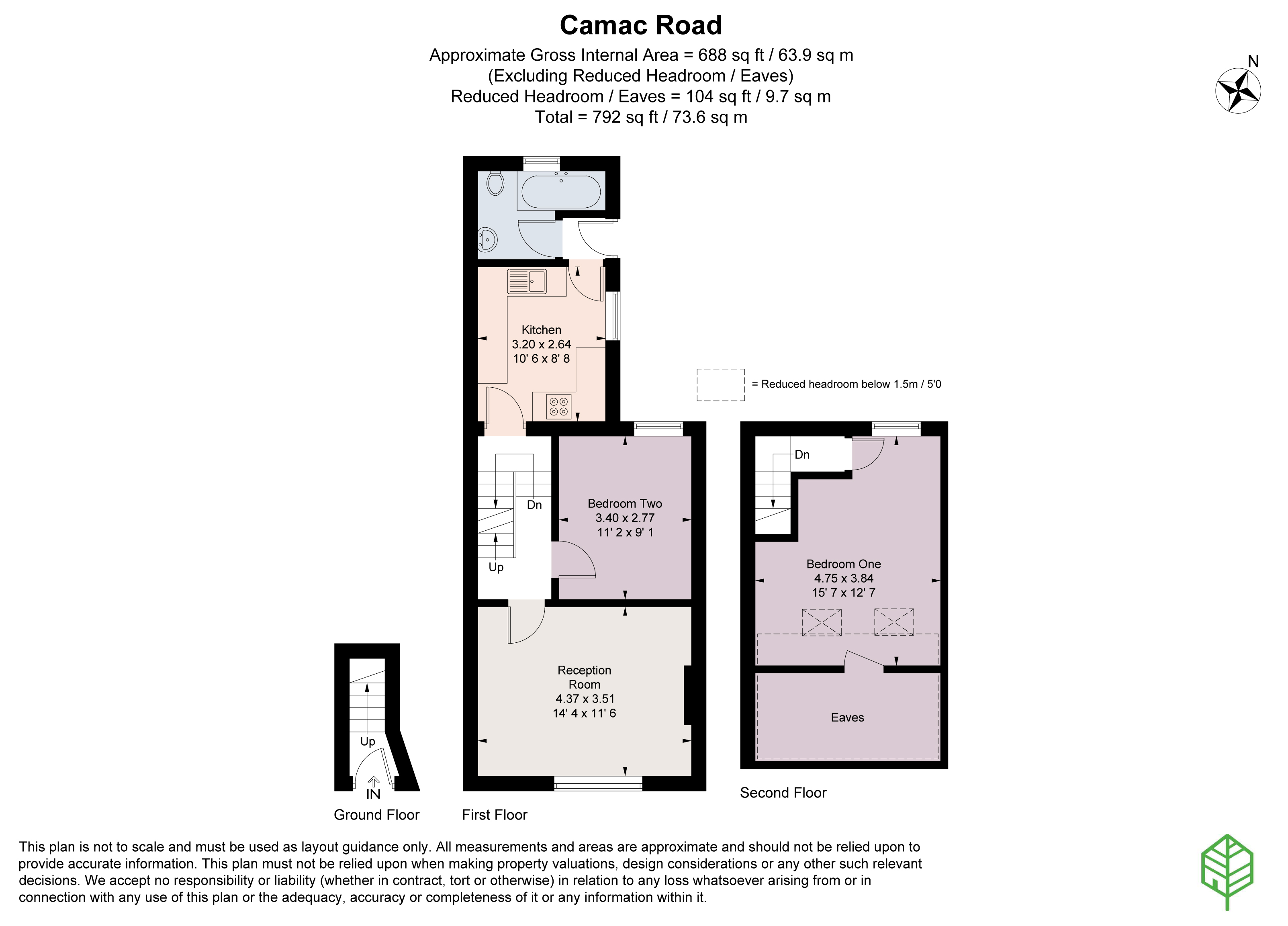 26B, Camac Road, Twickenham floorplan