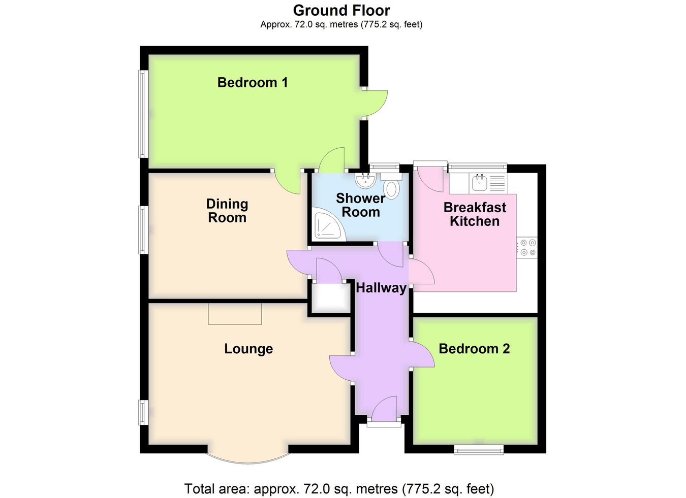 14, Highgrove Crescent, Boston floorplan