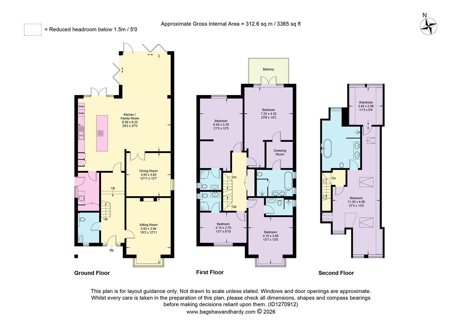 15, St Omer Road, Guildford floorplan