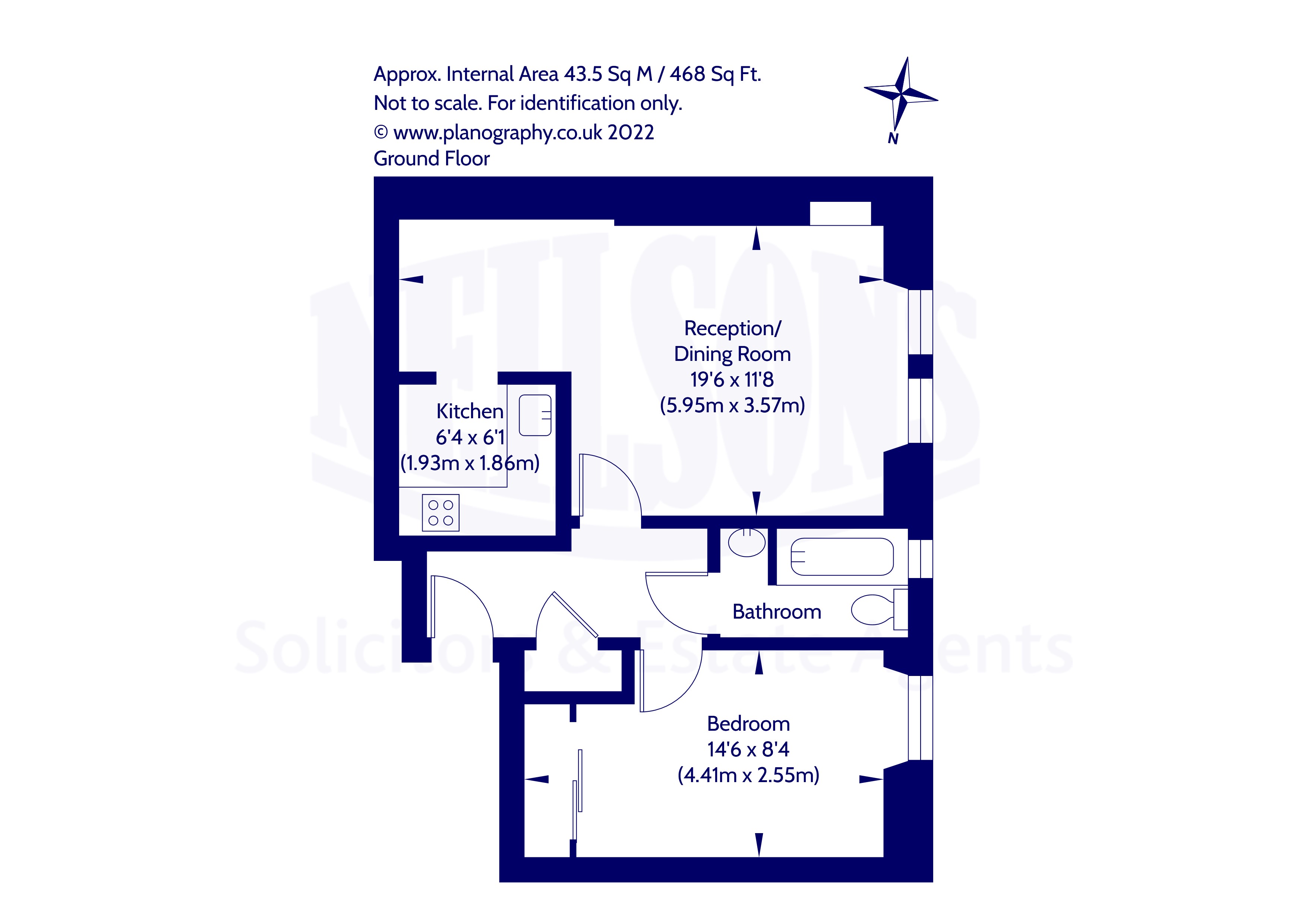 13/2 Dean Park Street, Edinburgh EH4, 1 bedroom flat for sale