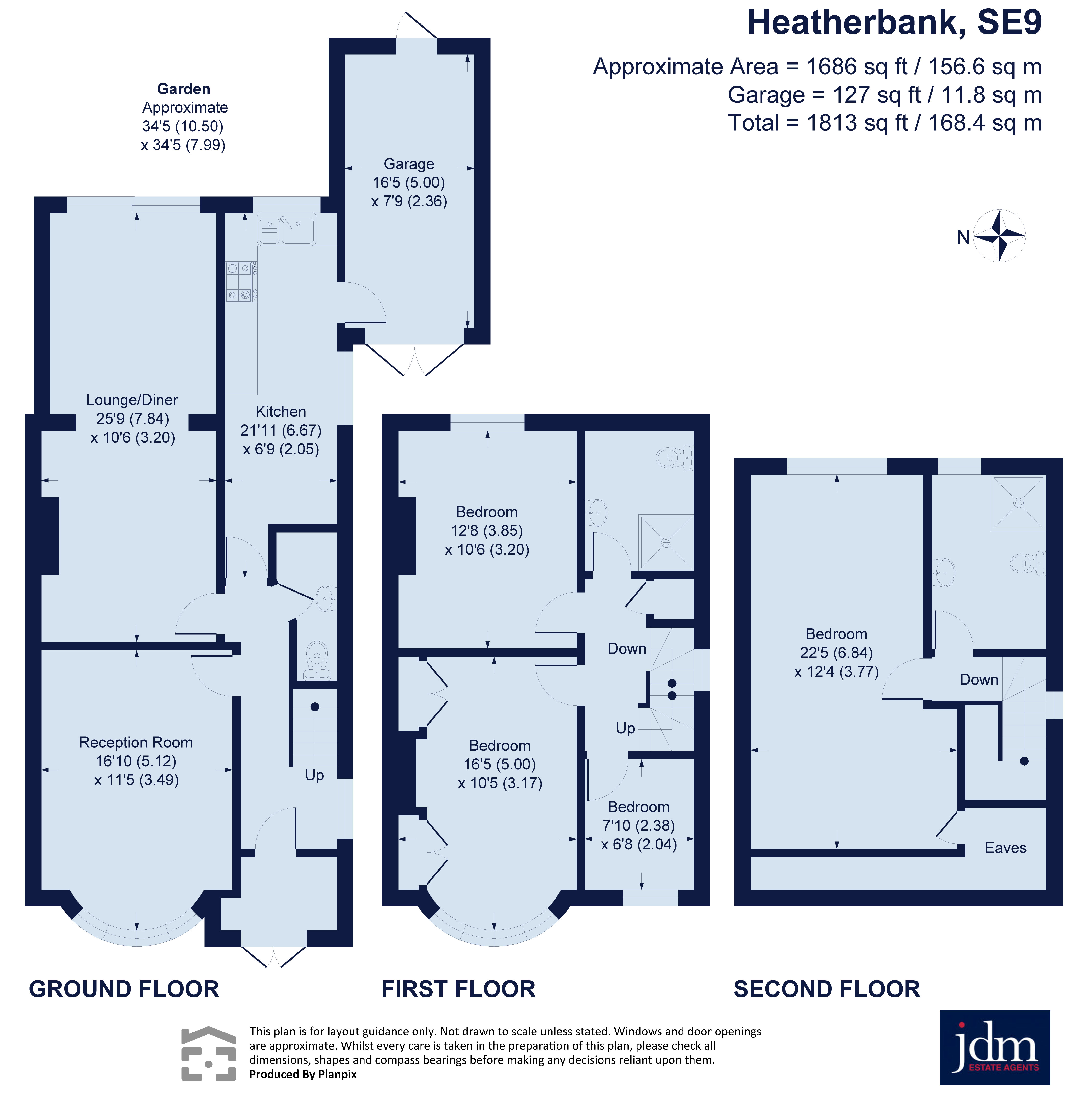 3, Heatherbank, Eltham floorplan