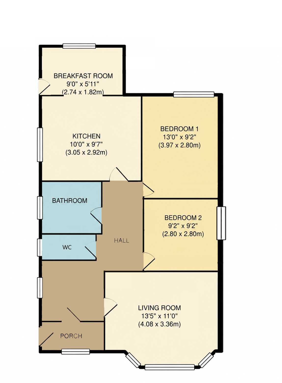 12, Molyneux Road, New Milton floorplan